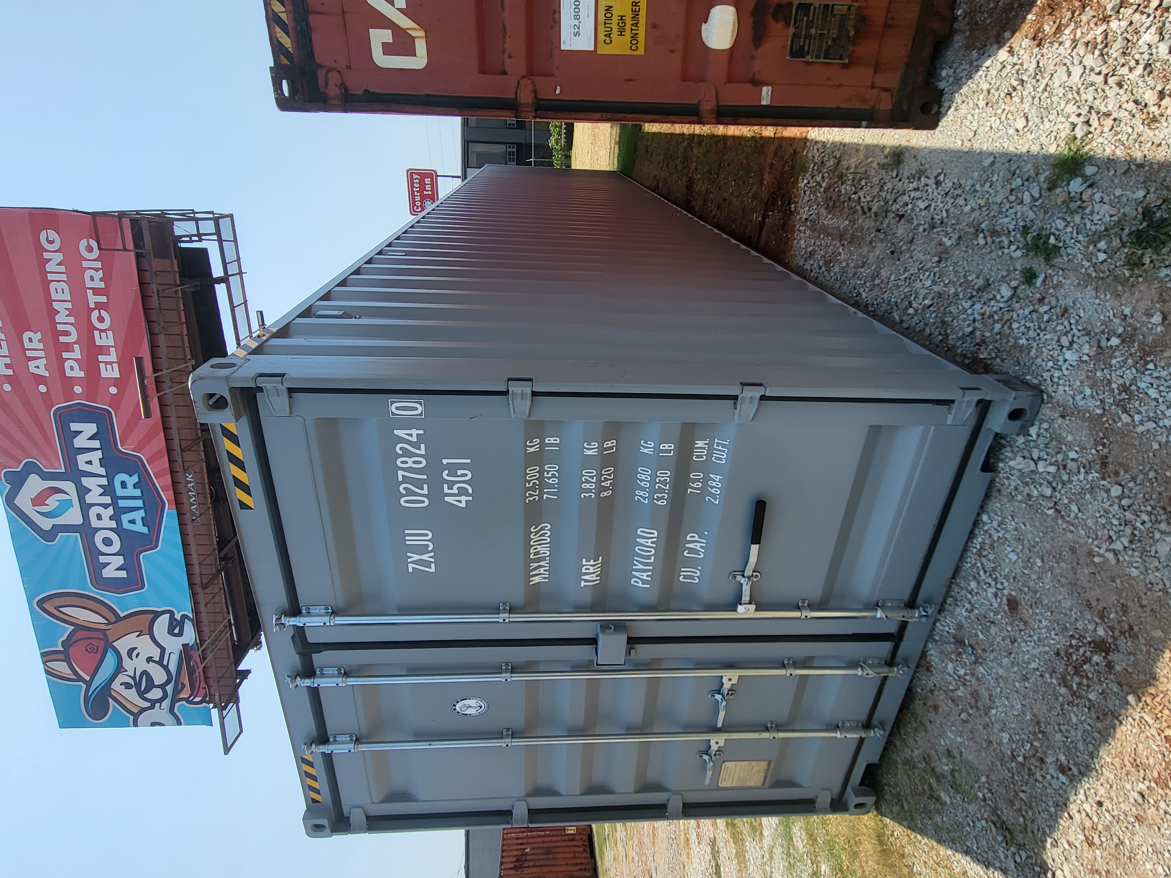 Front view of the product
