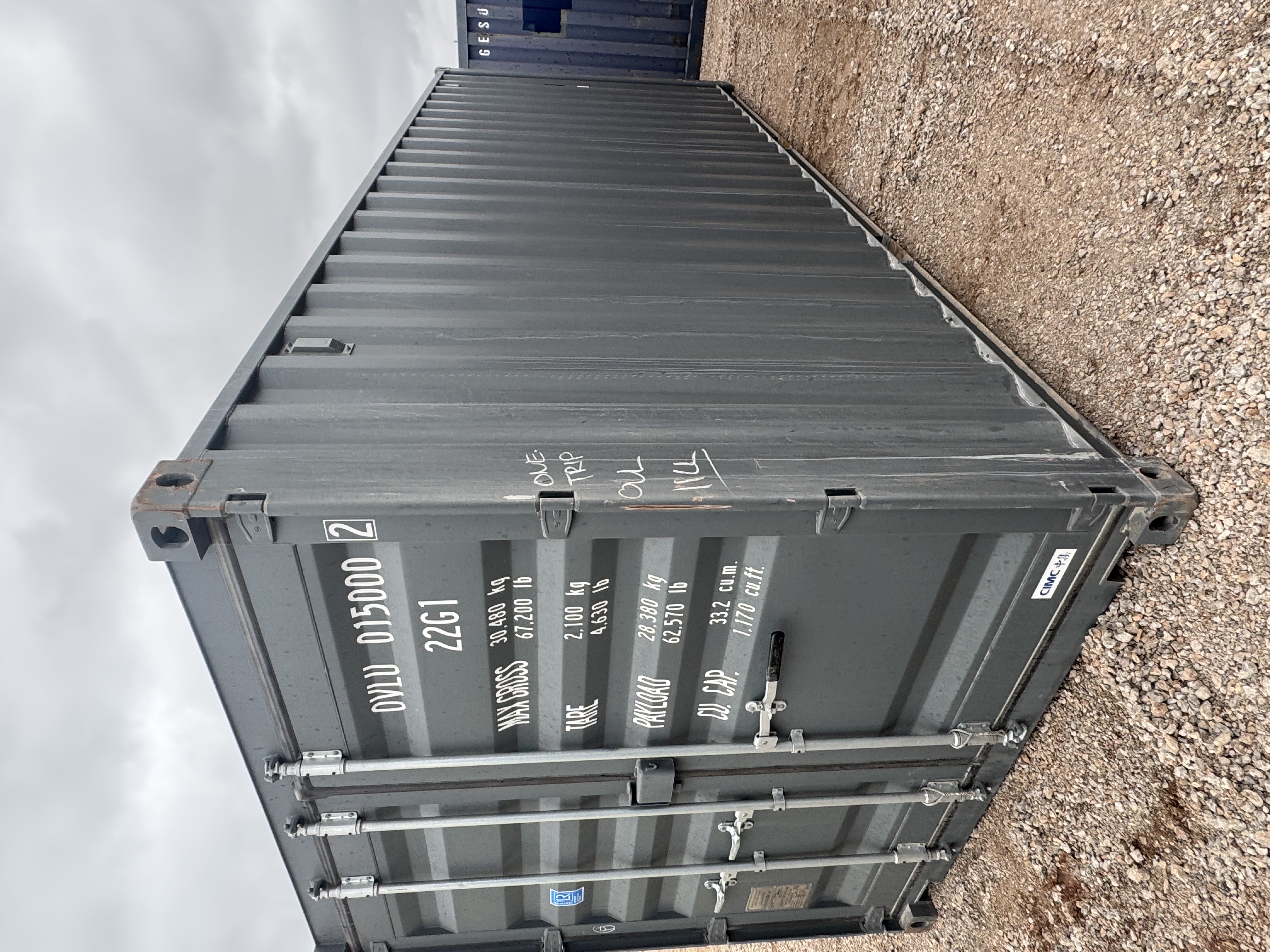 Front corner view of the product