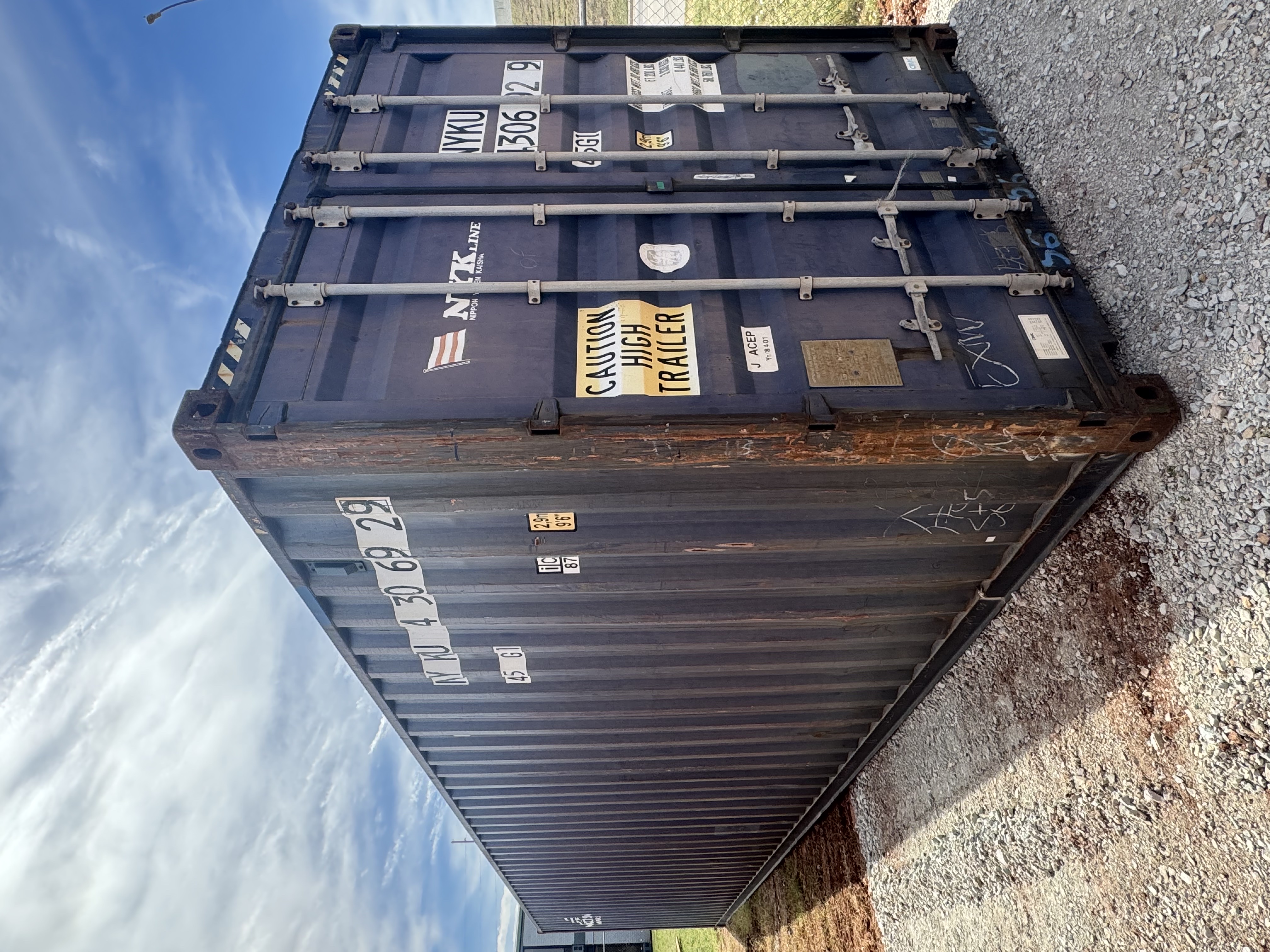 Front corner view of the product