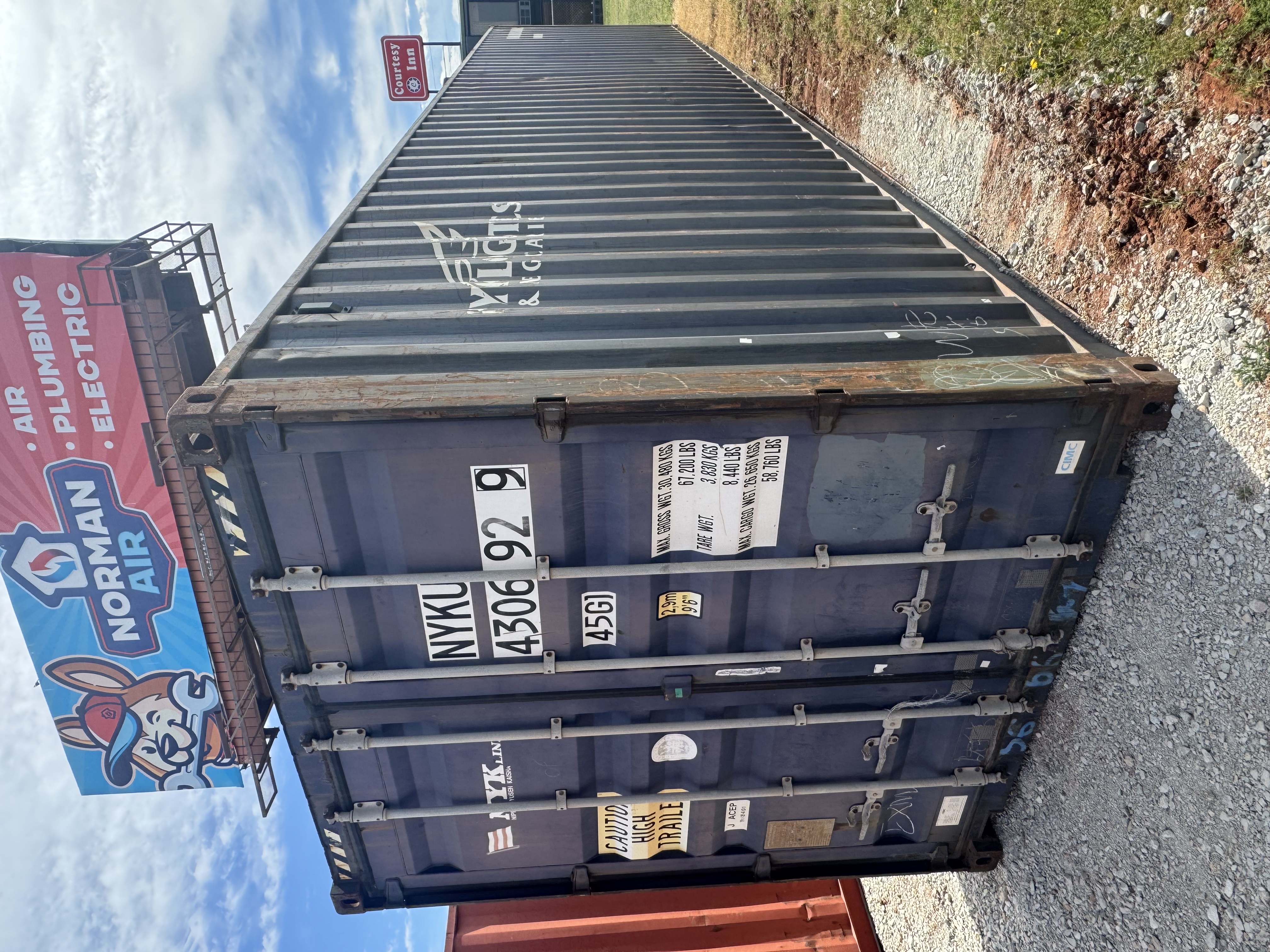 Front view of the product