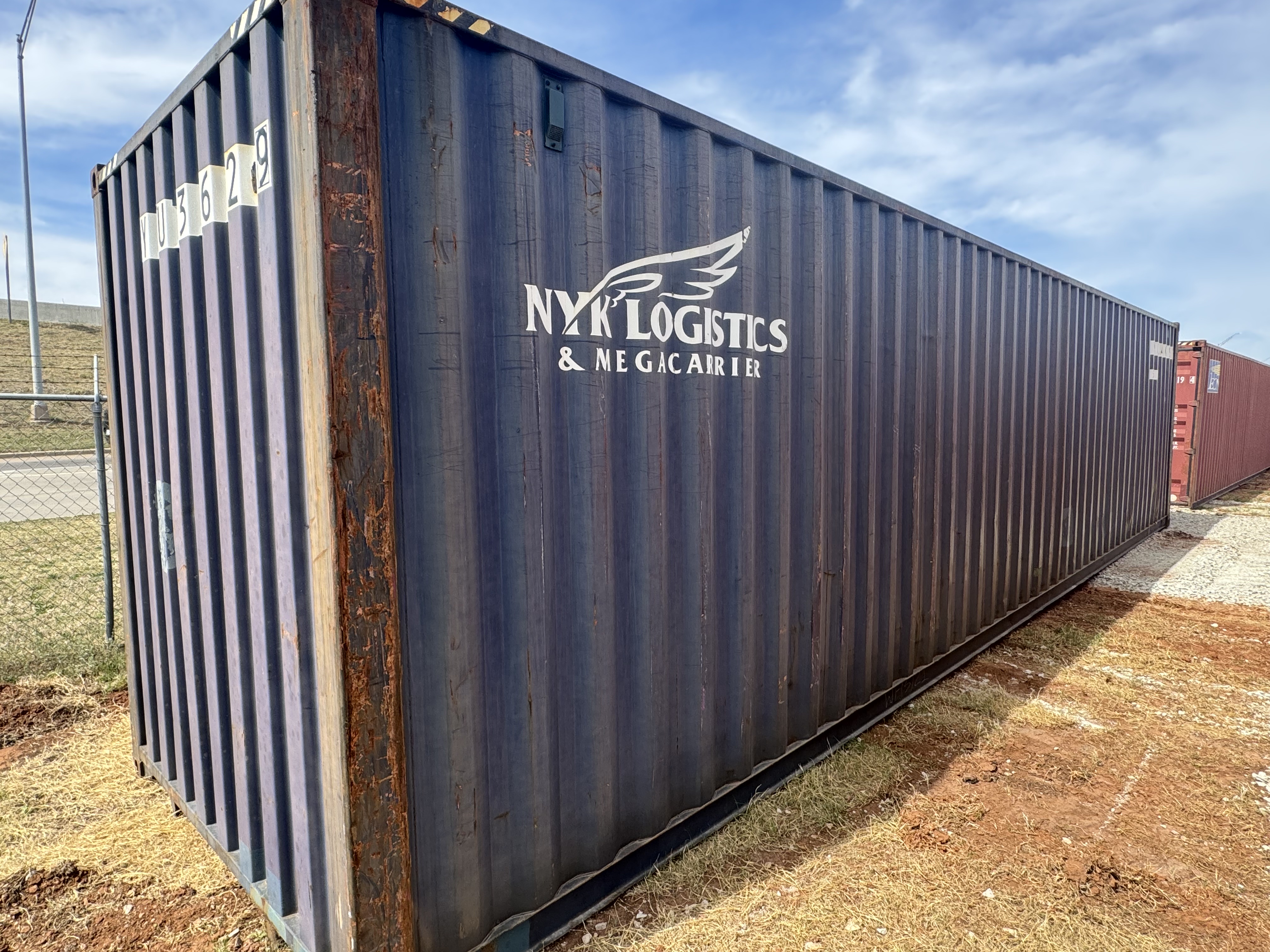 Rear corner view of the product