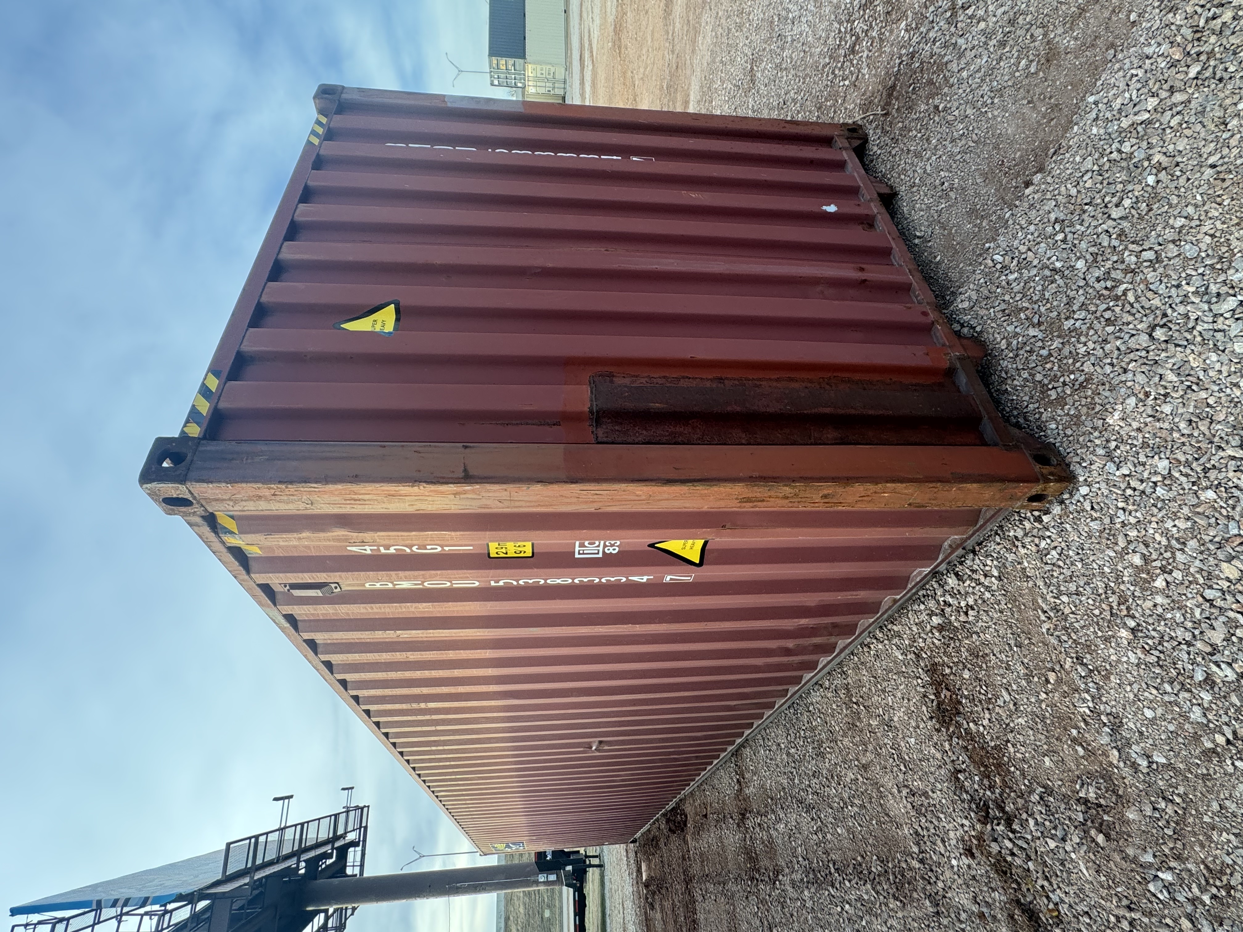 Front corner view of the product