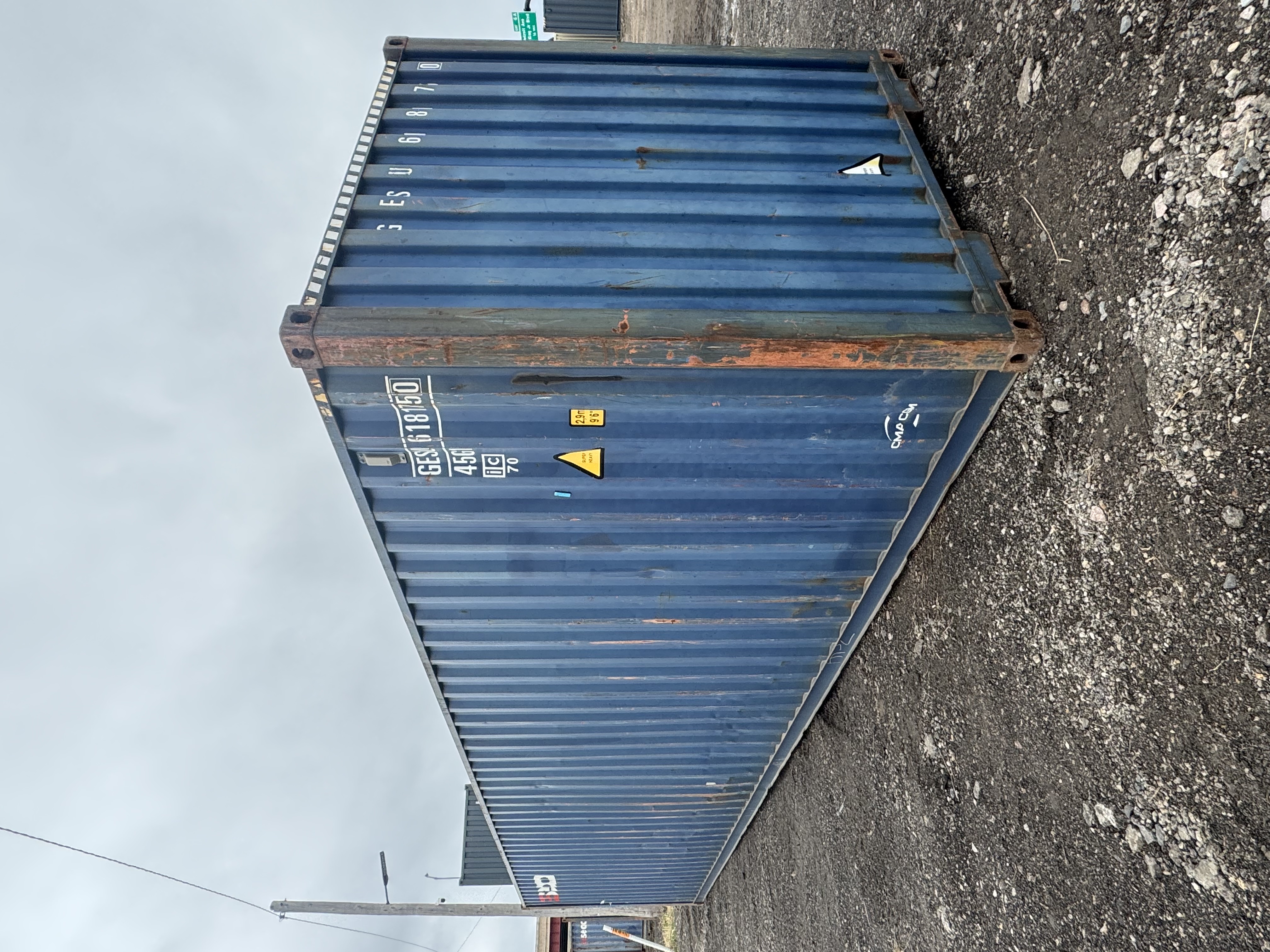 Rear corner view of the product