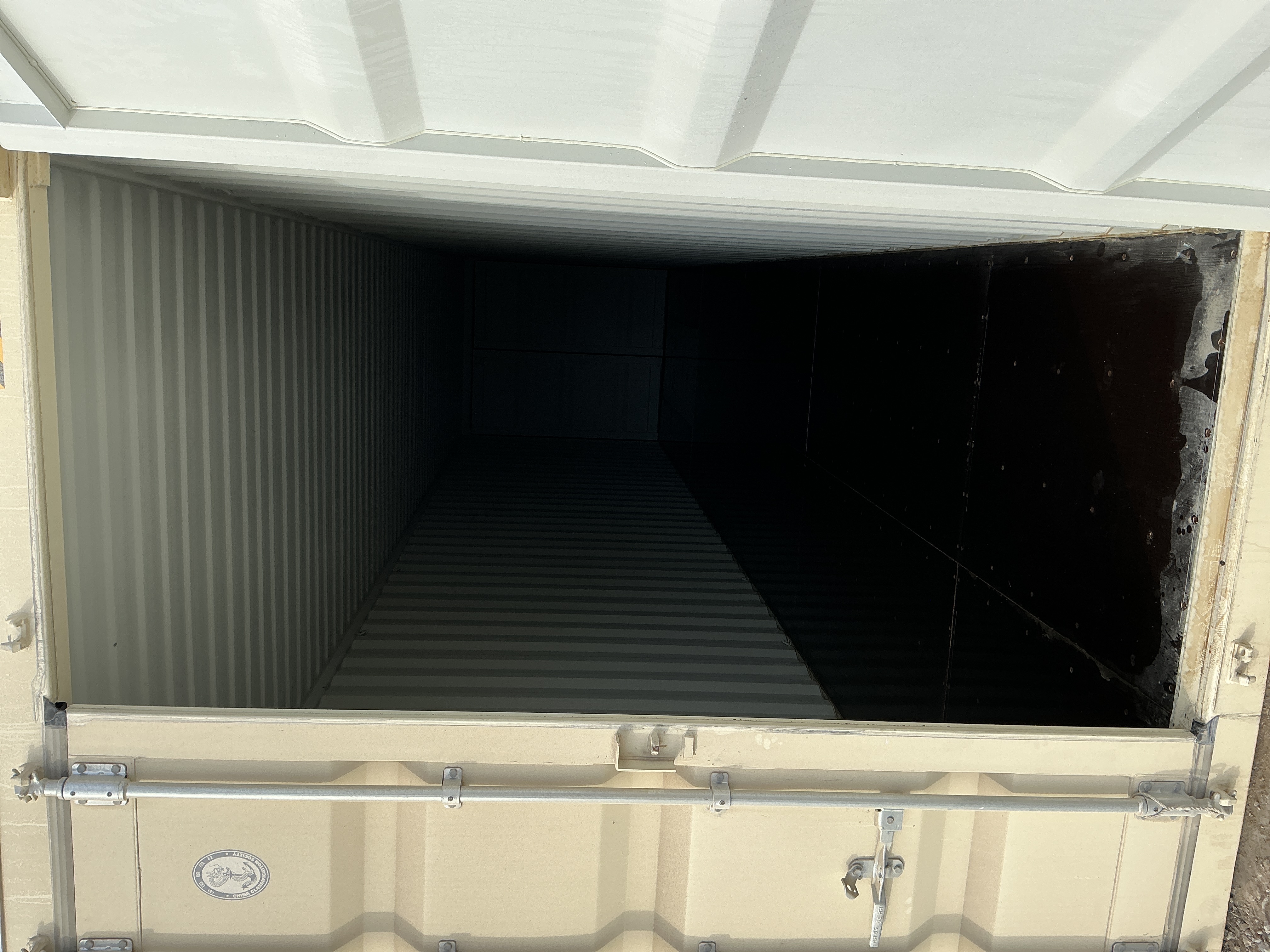 Interior view of the product