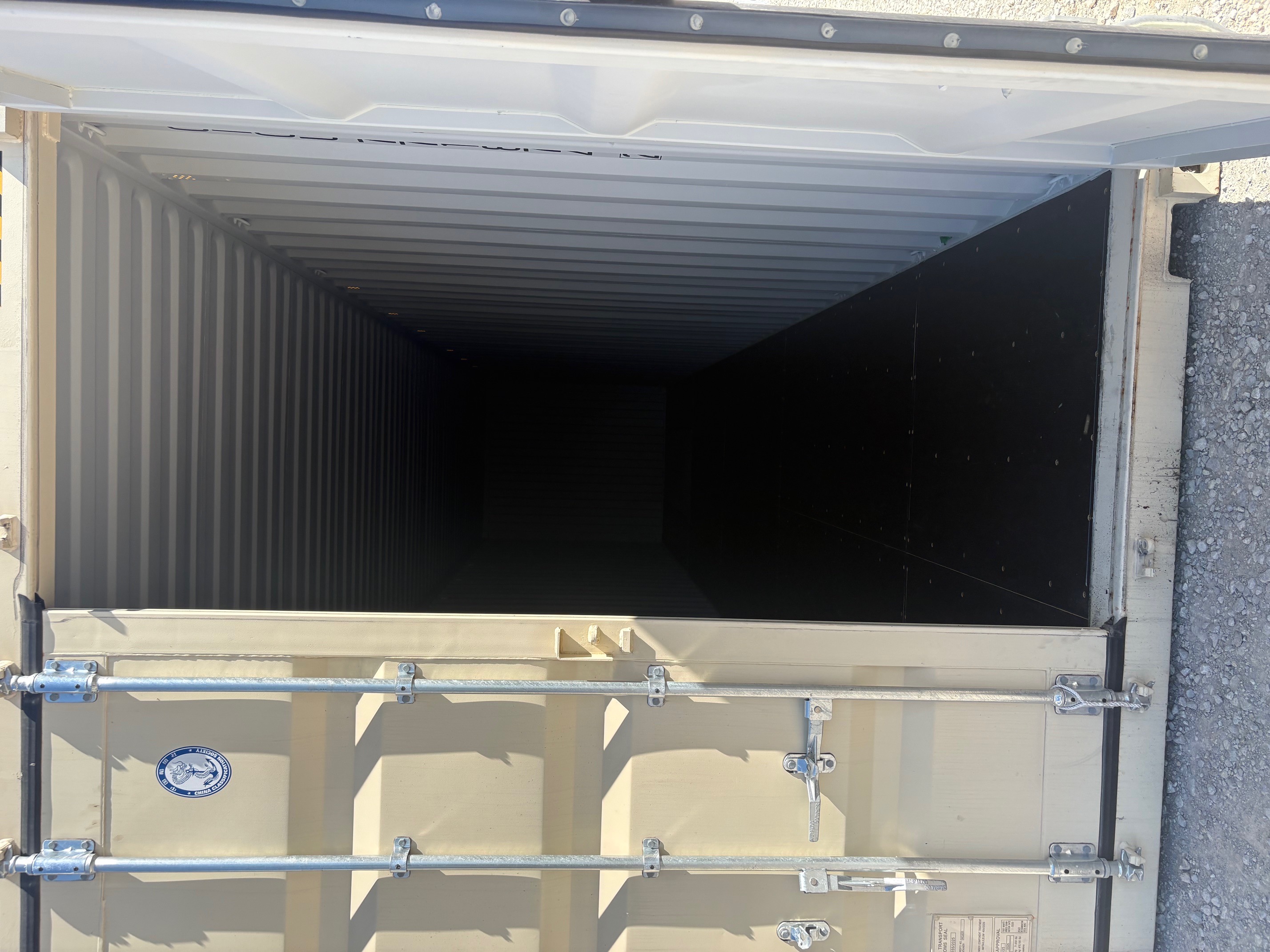 Interior view of the product