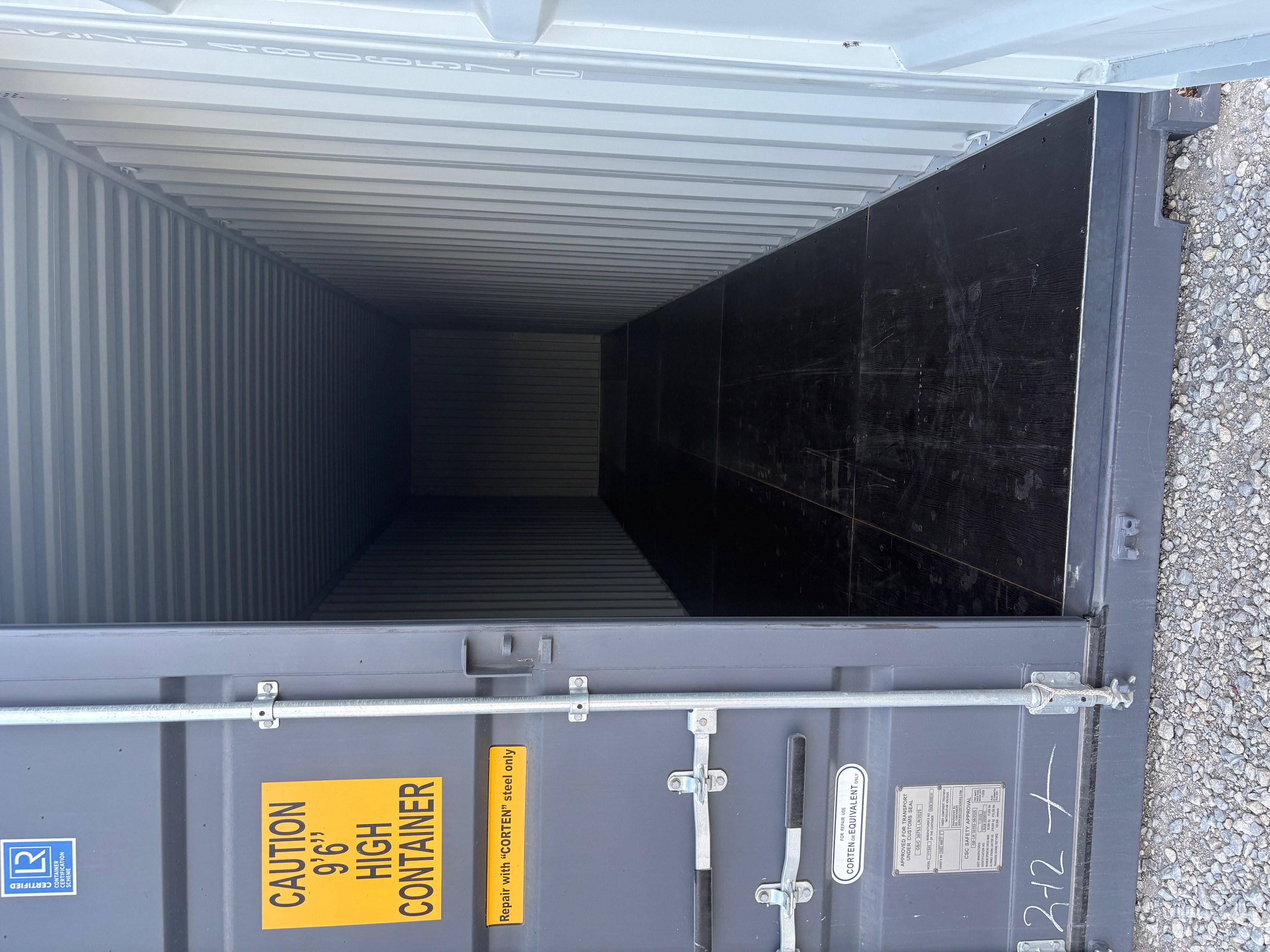 Interior view of the product