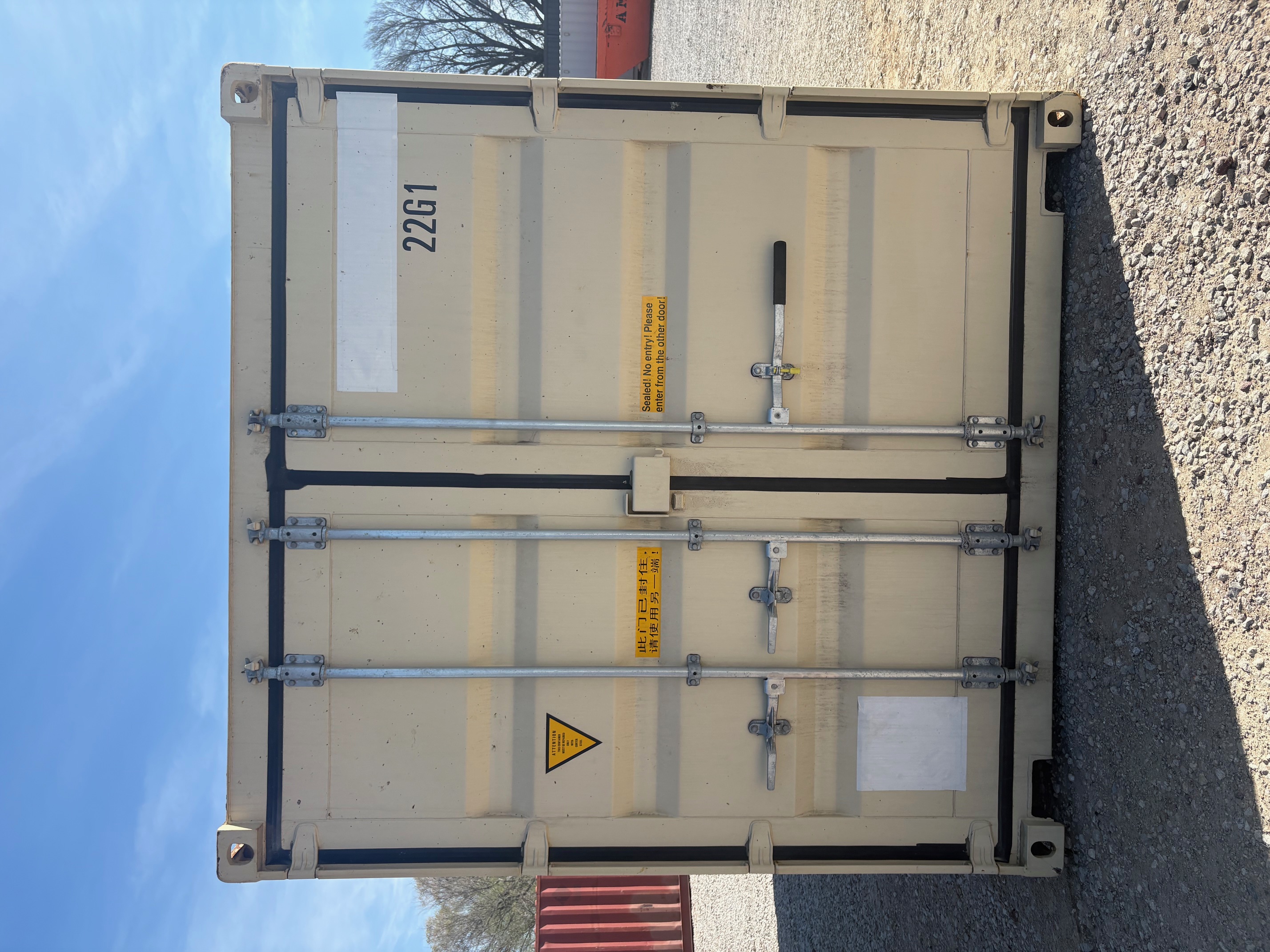 Front view of the product