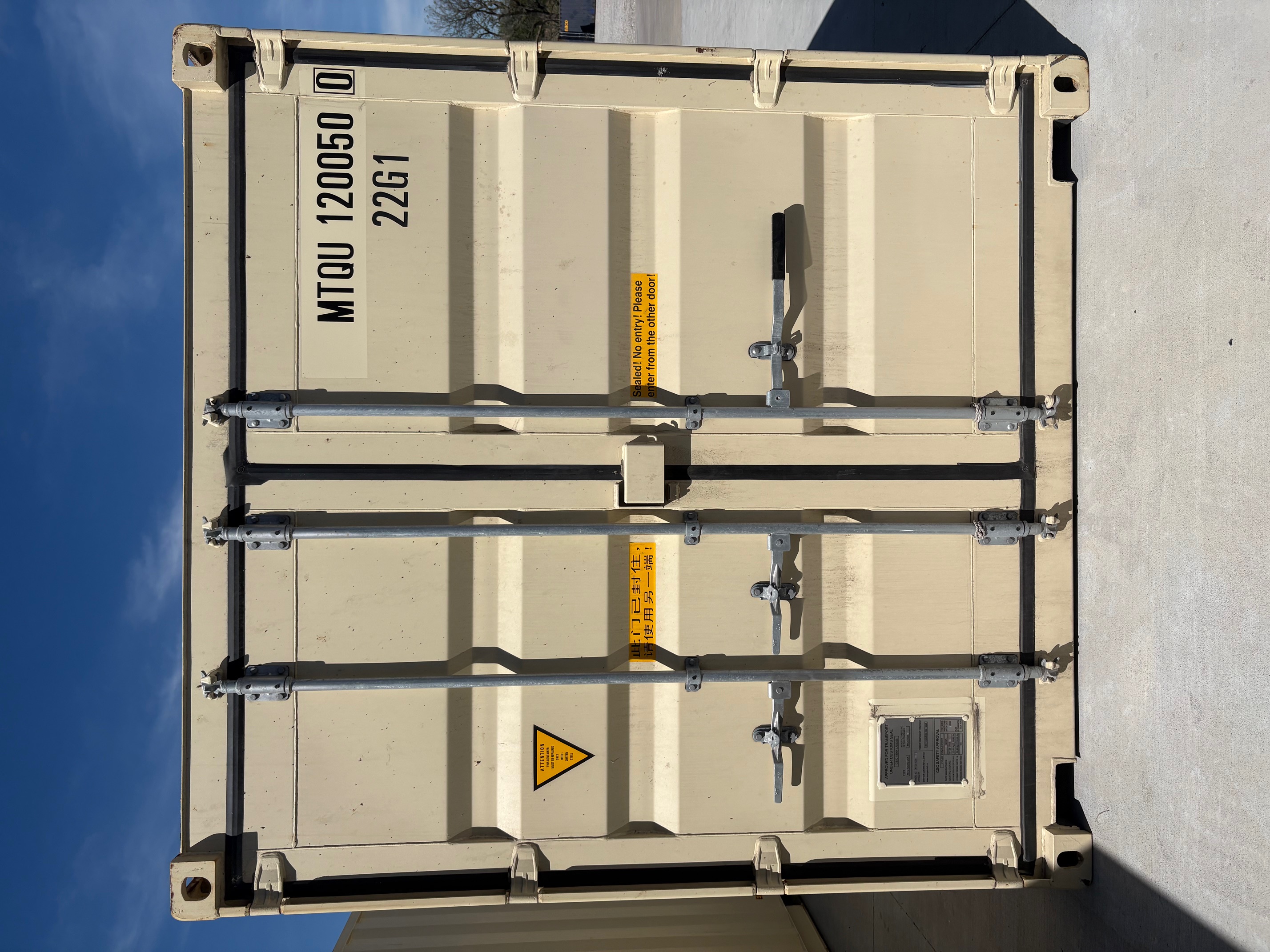 Front view of the product