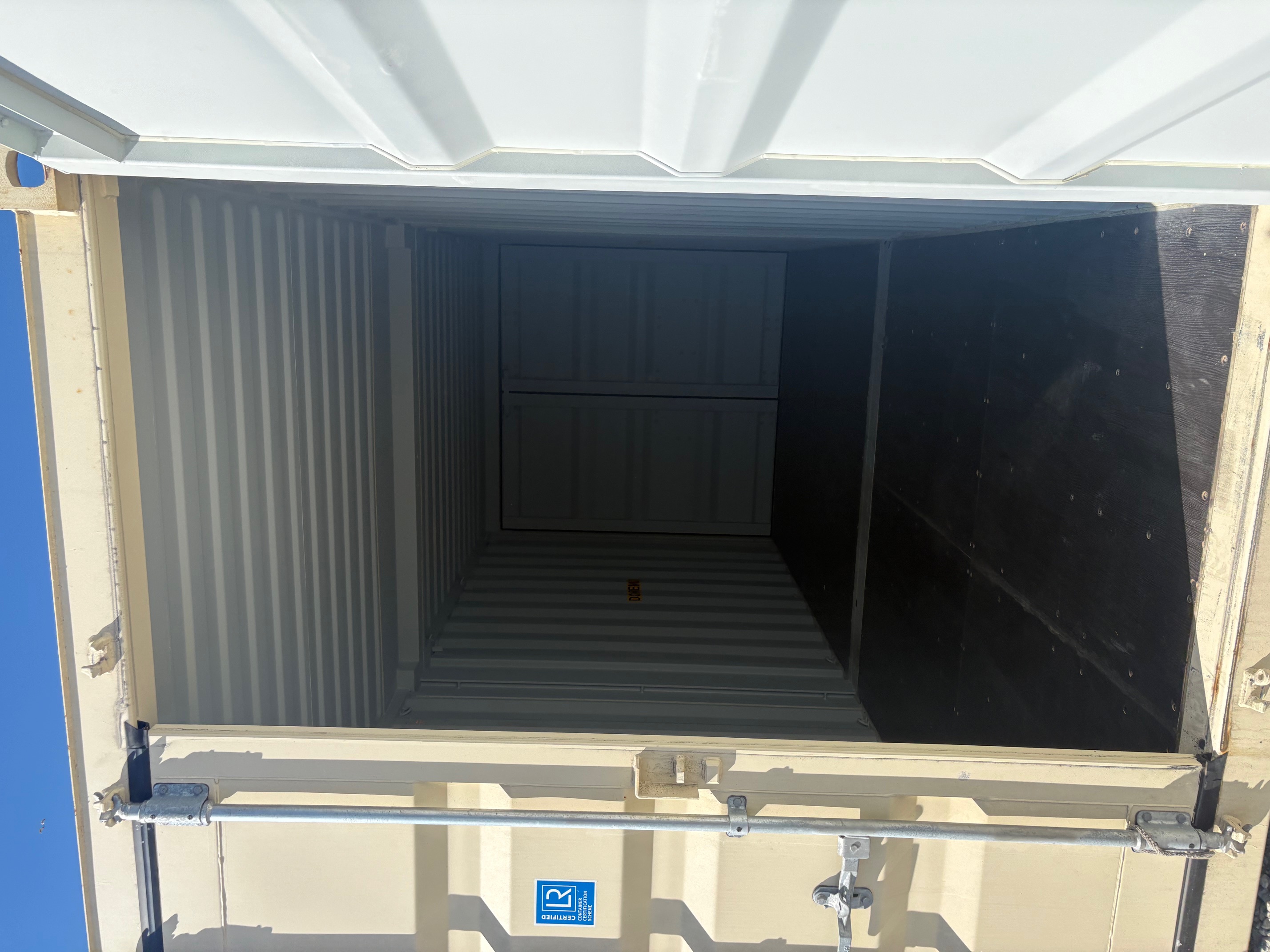 Interior view of the product