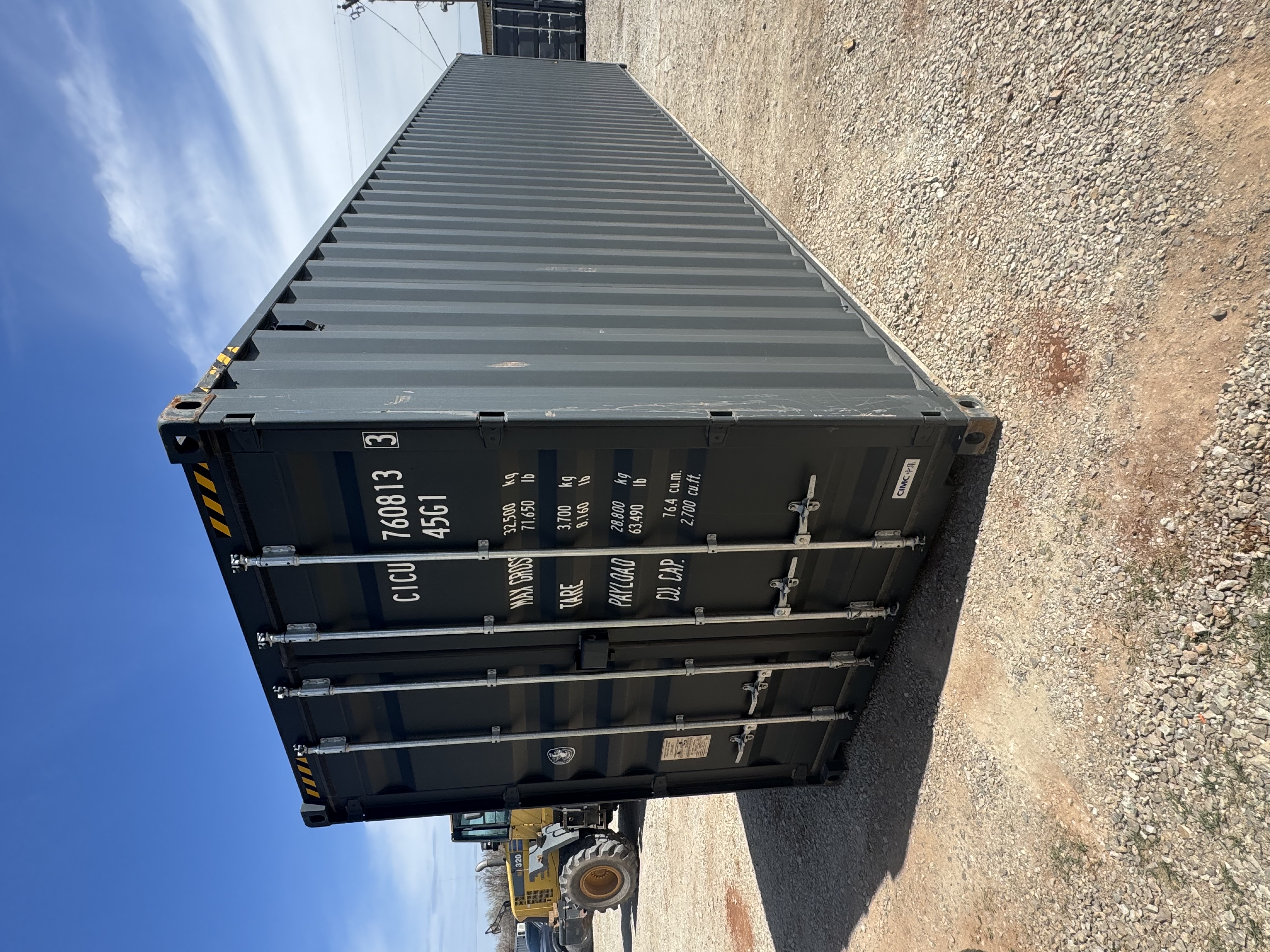 Front corner view of the product