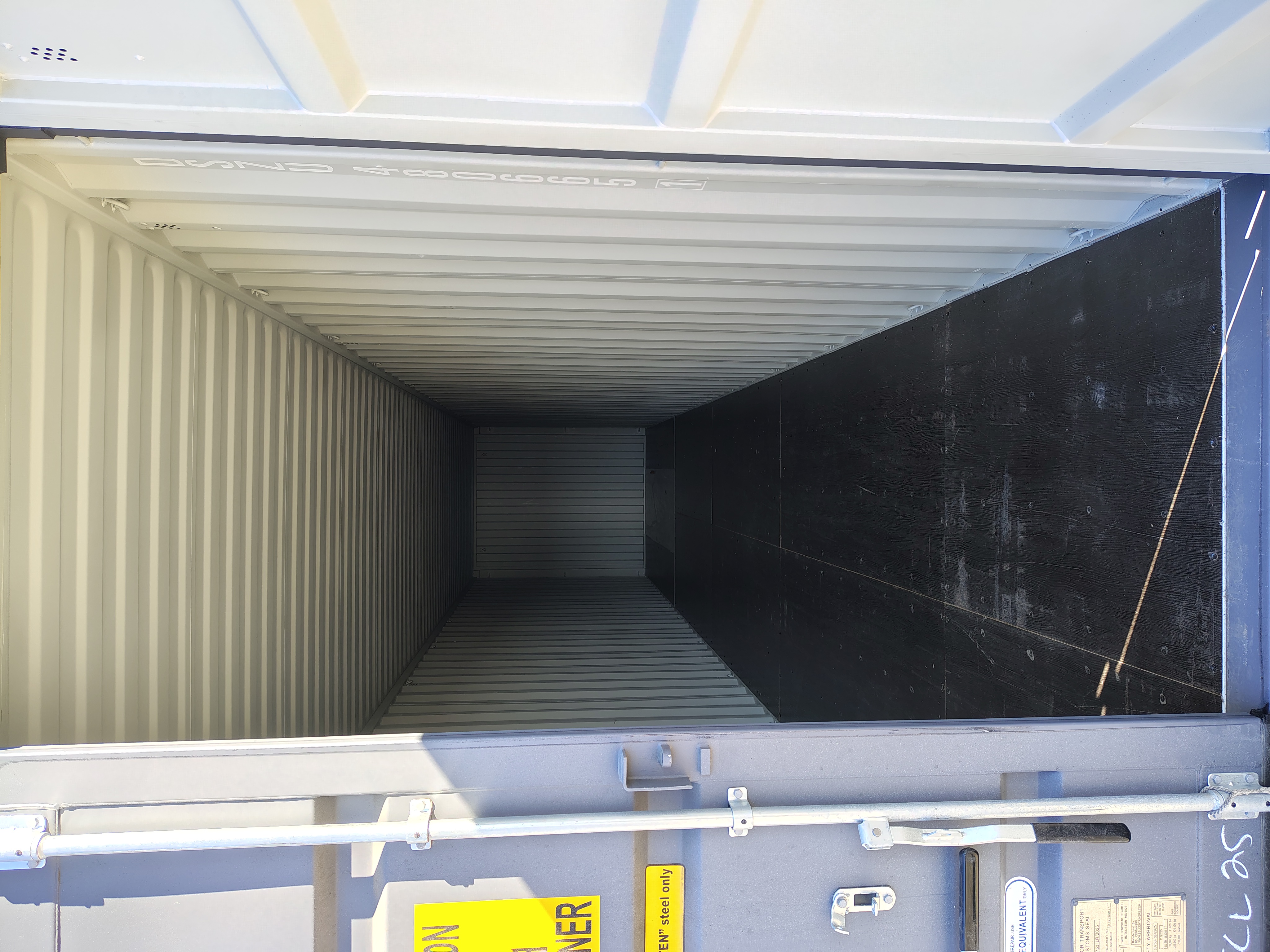 Interior view of the product