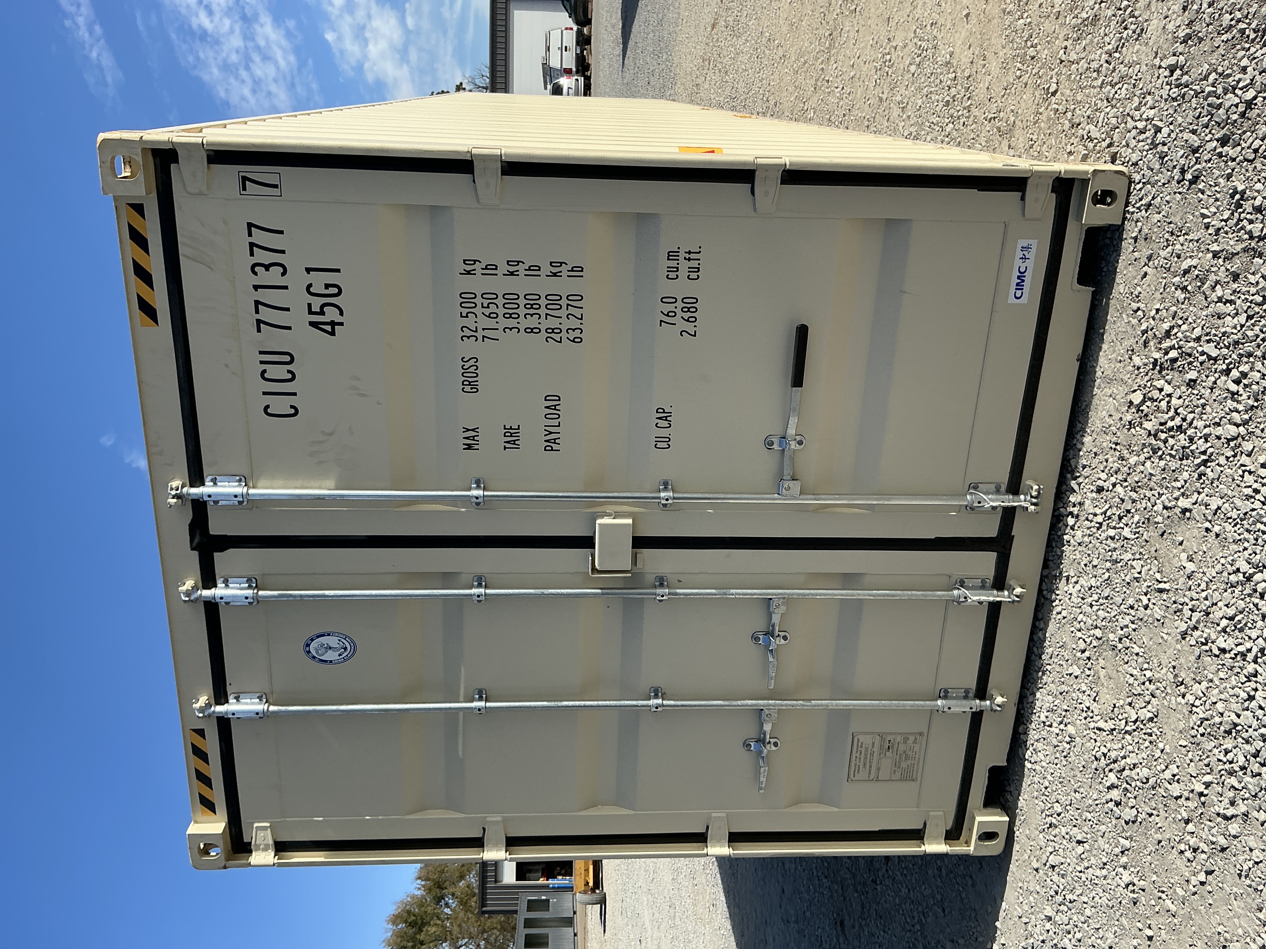 Front view of the product