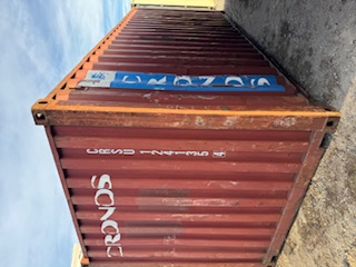 Rear corner view of the product