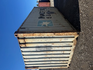 Rear corner view of the product