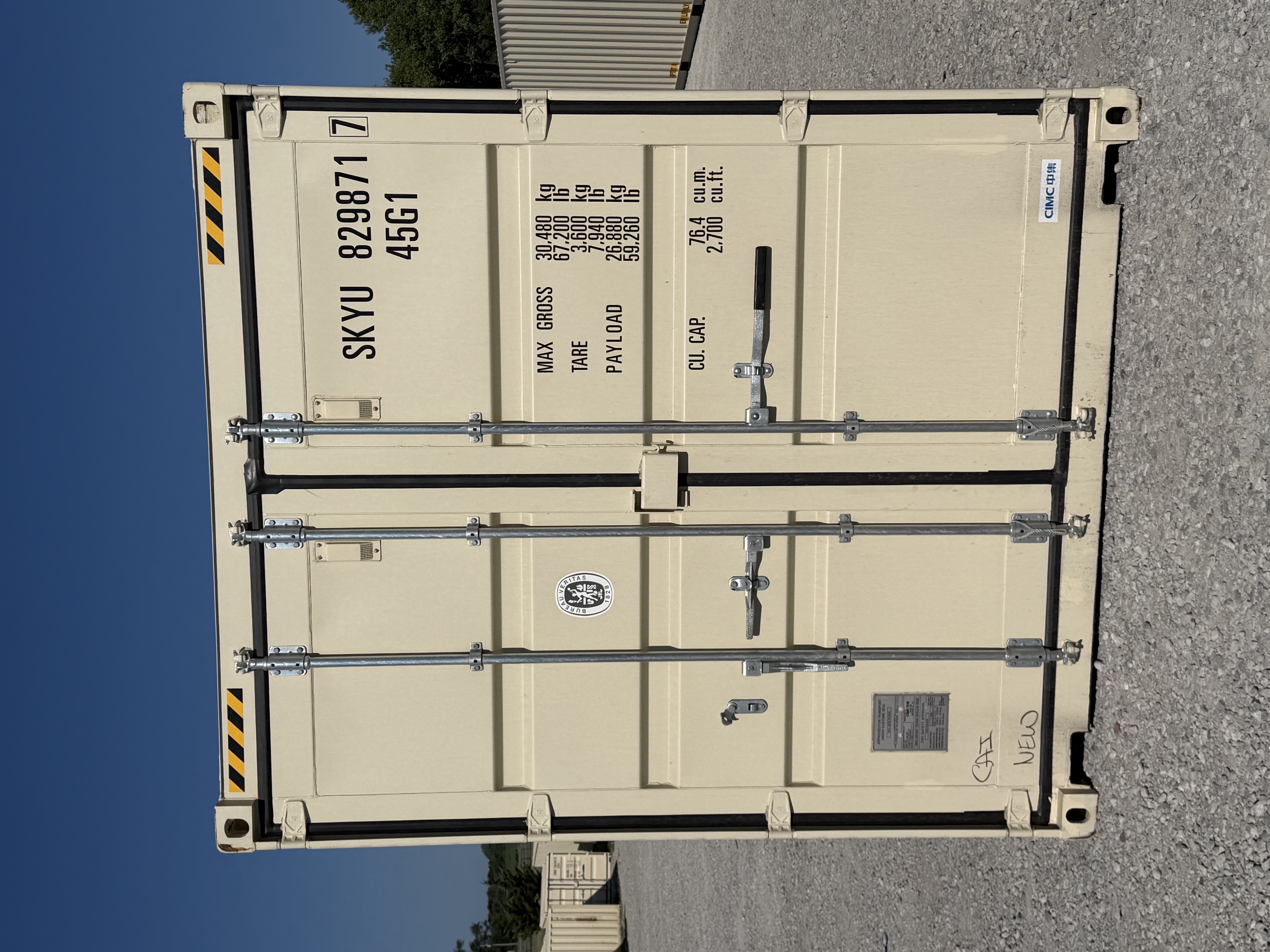 Front view of the product