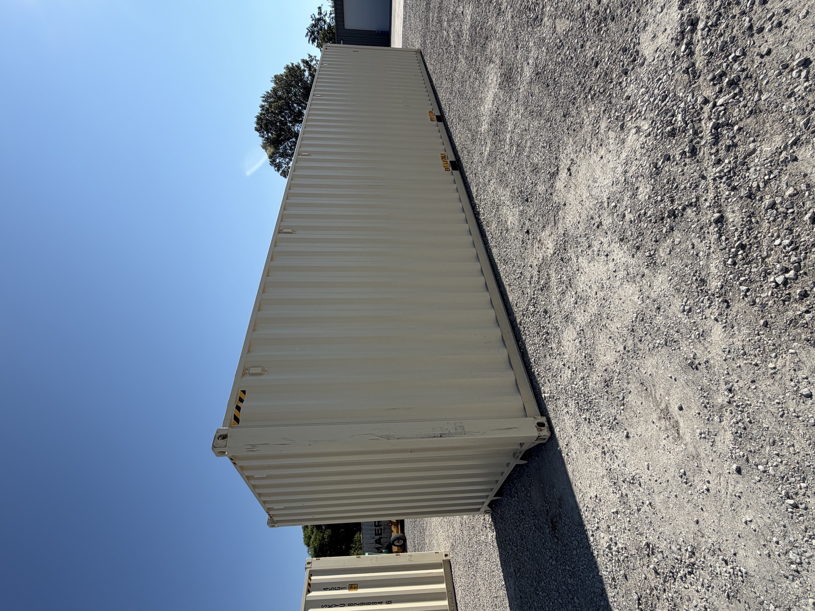 Rear corner view of the product