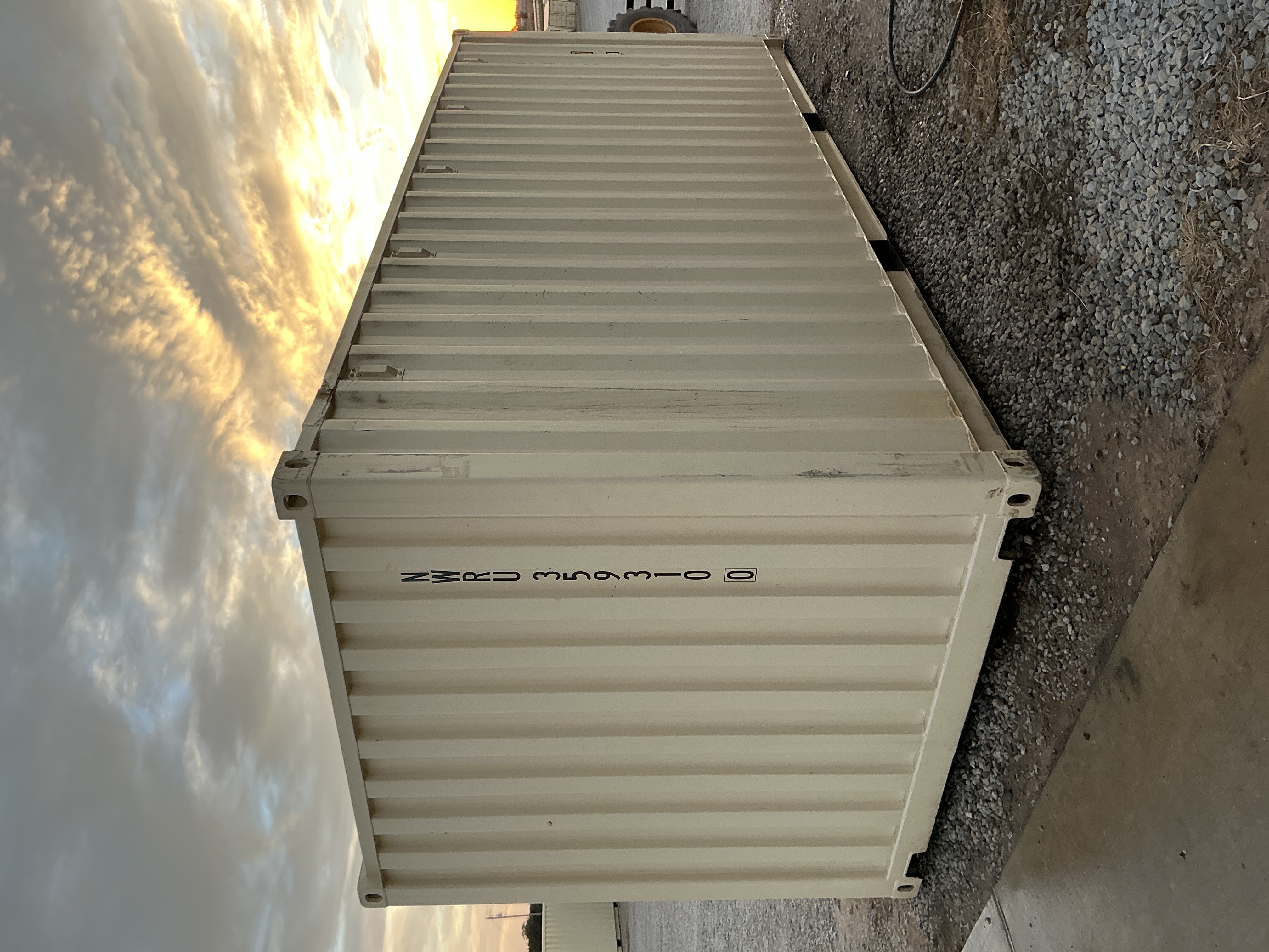 Rear corner view of the product