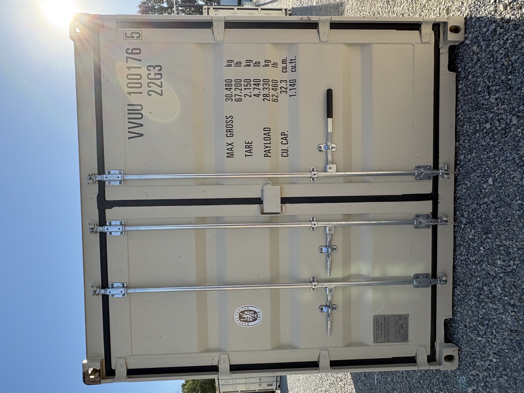 Front view of the product