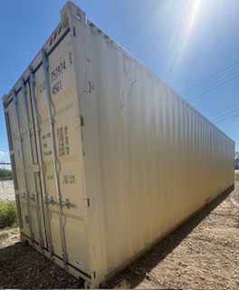 Front corner view of the product