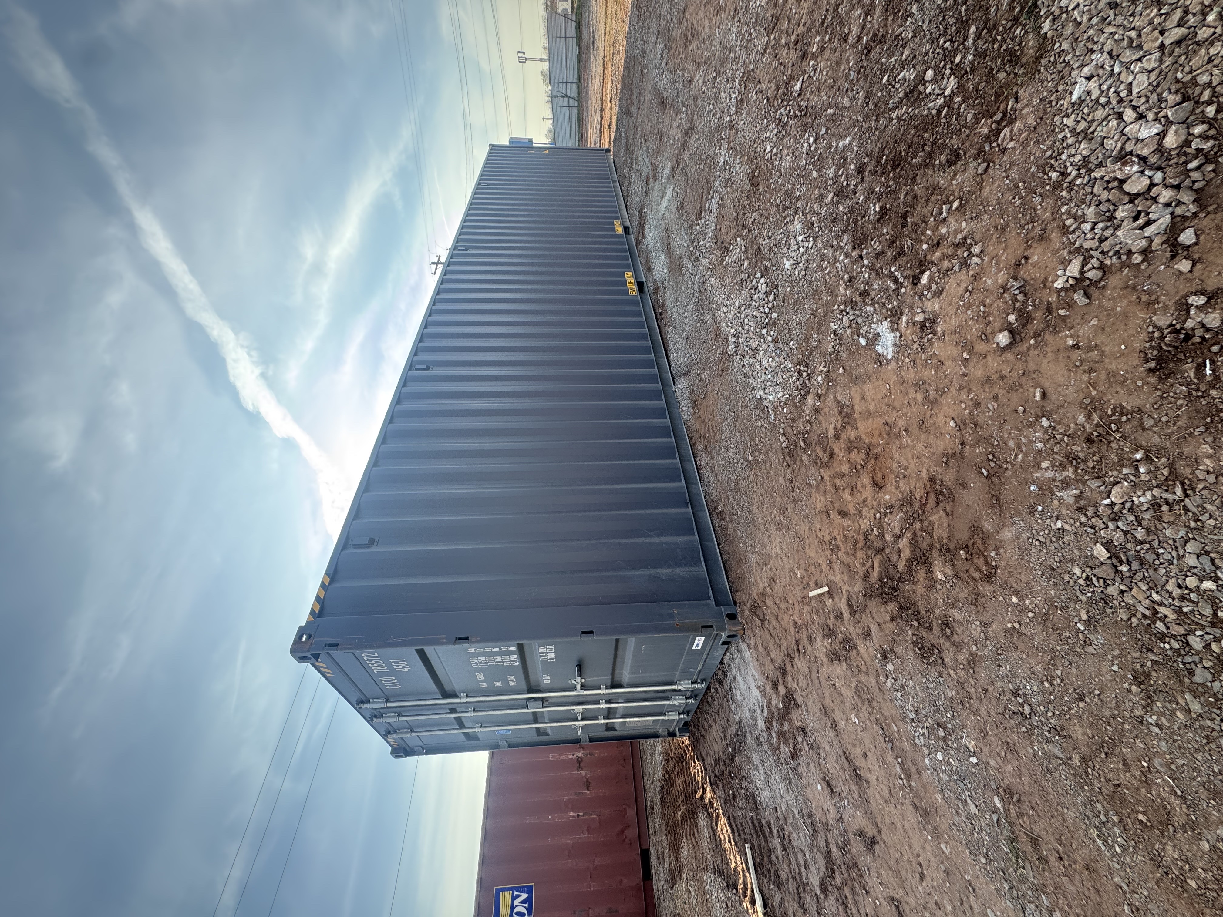 Front corner view of the product