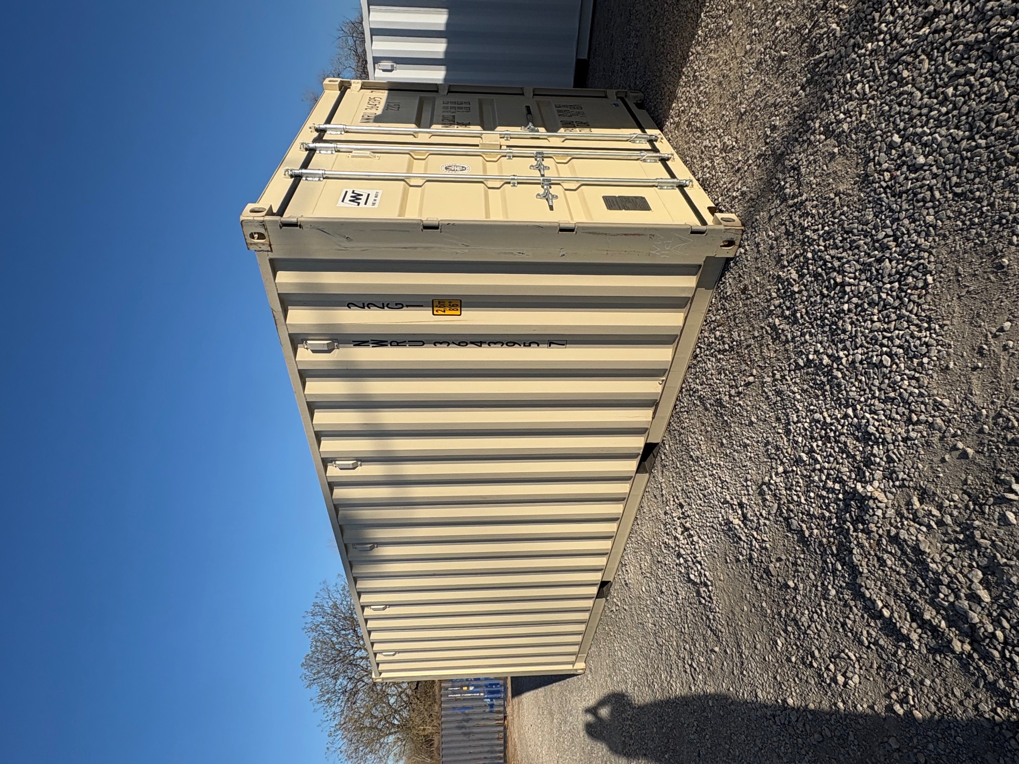 Front corner view of the product