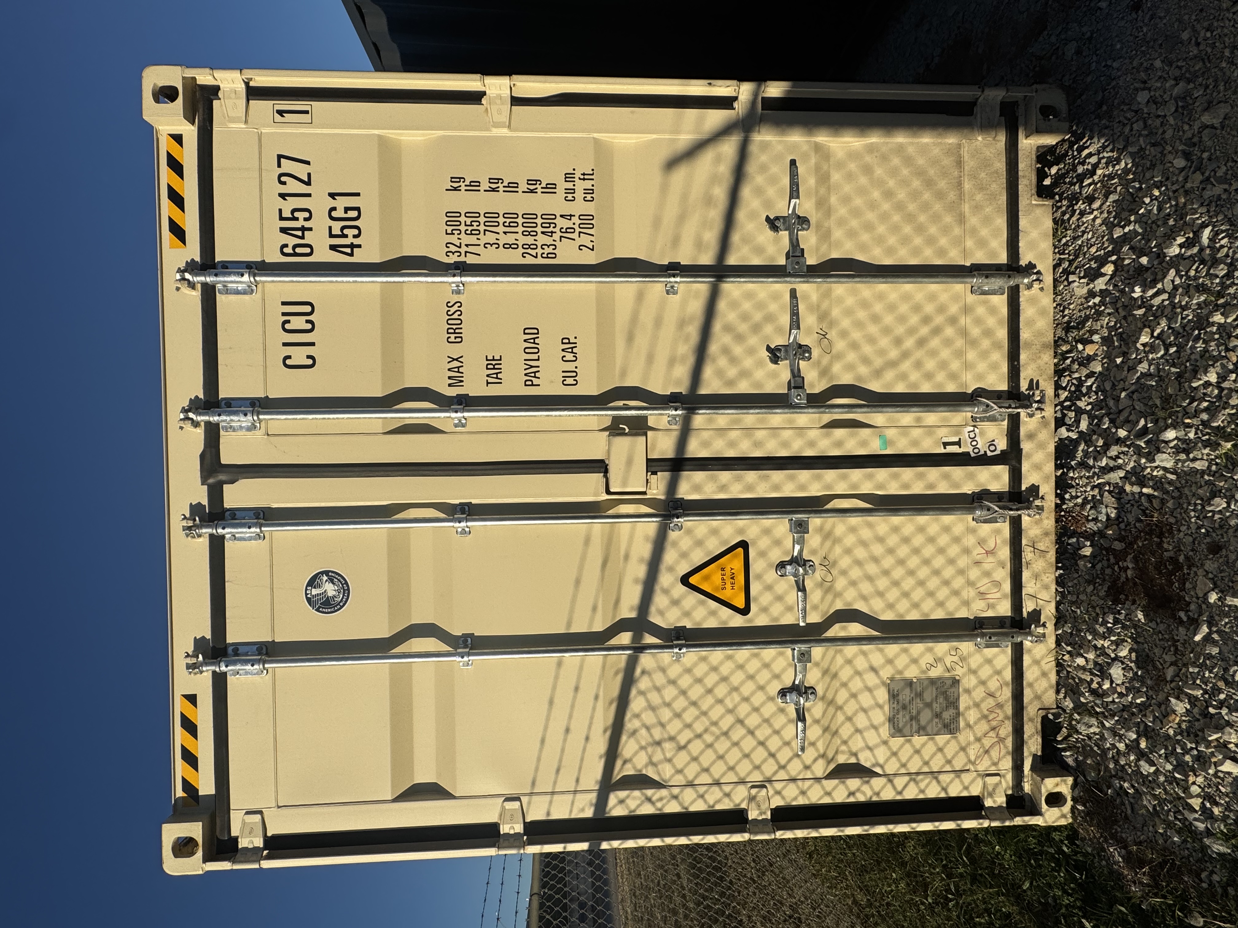 Front view of the product