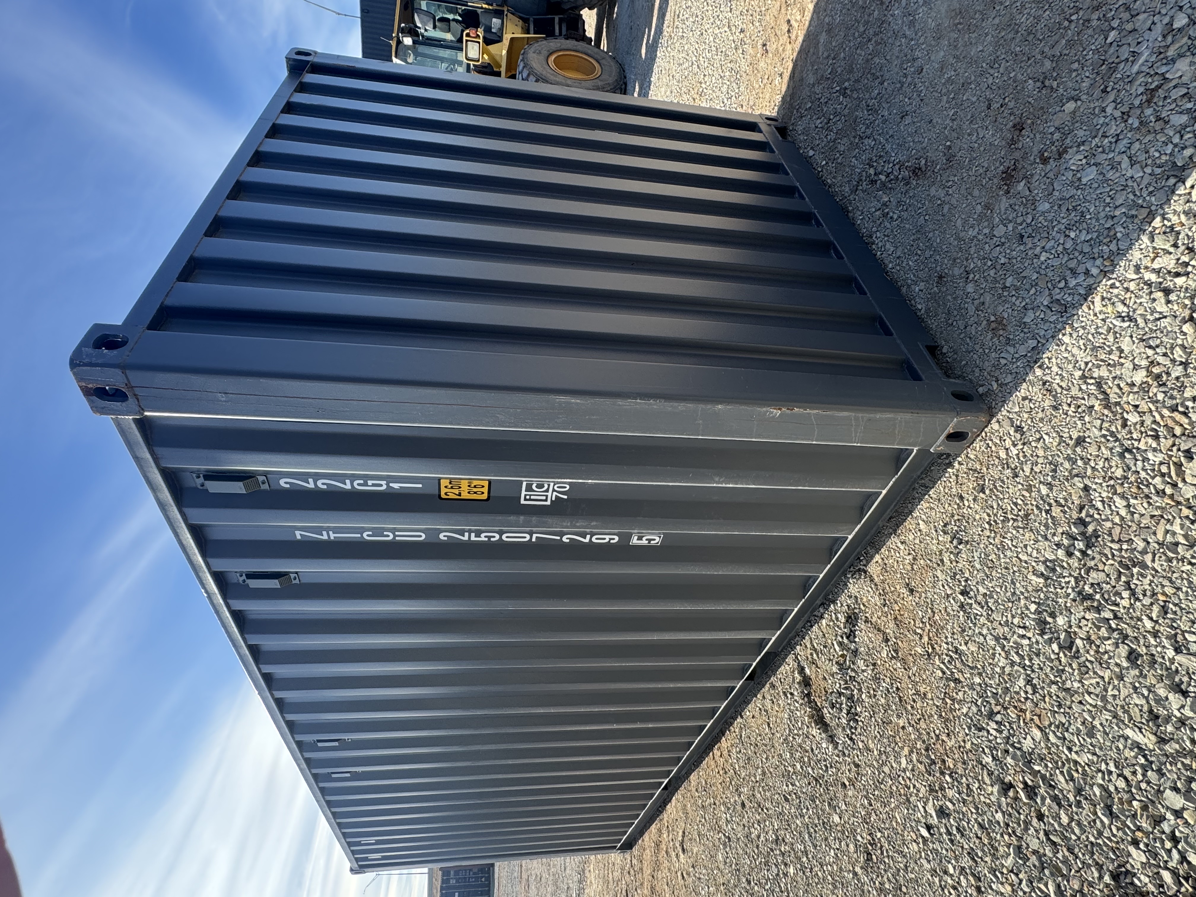 Rear corner view of the product