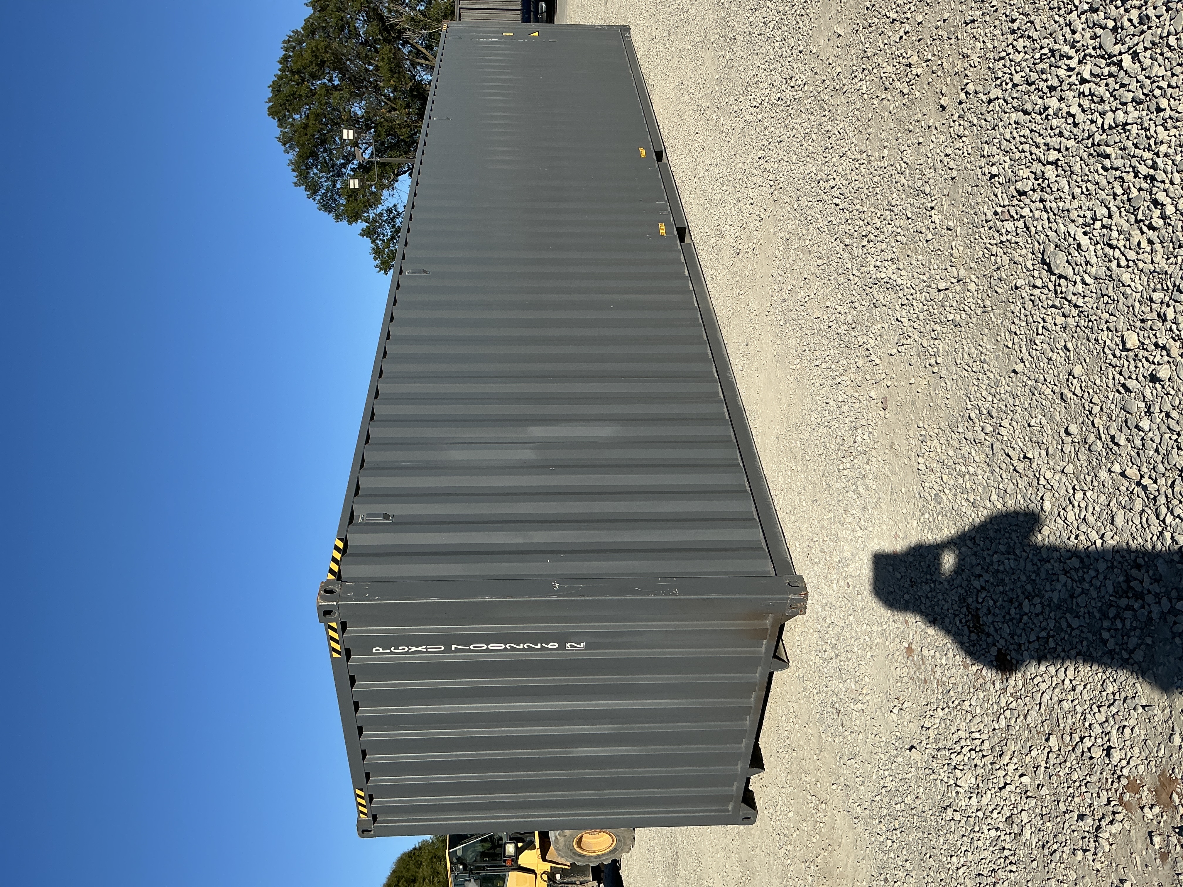 Rear corner view of the product