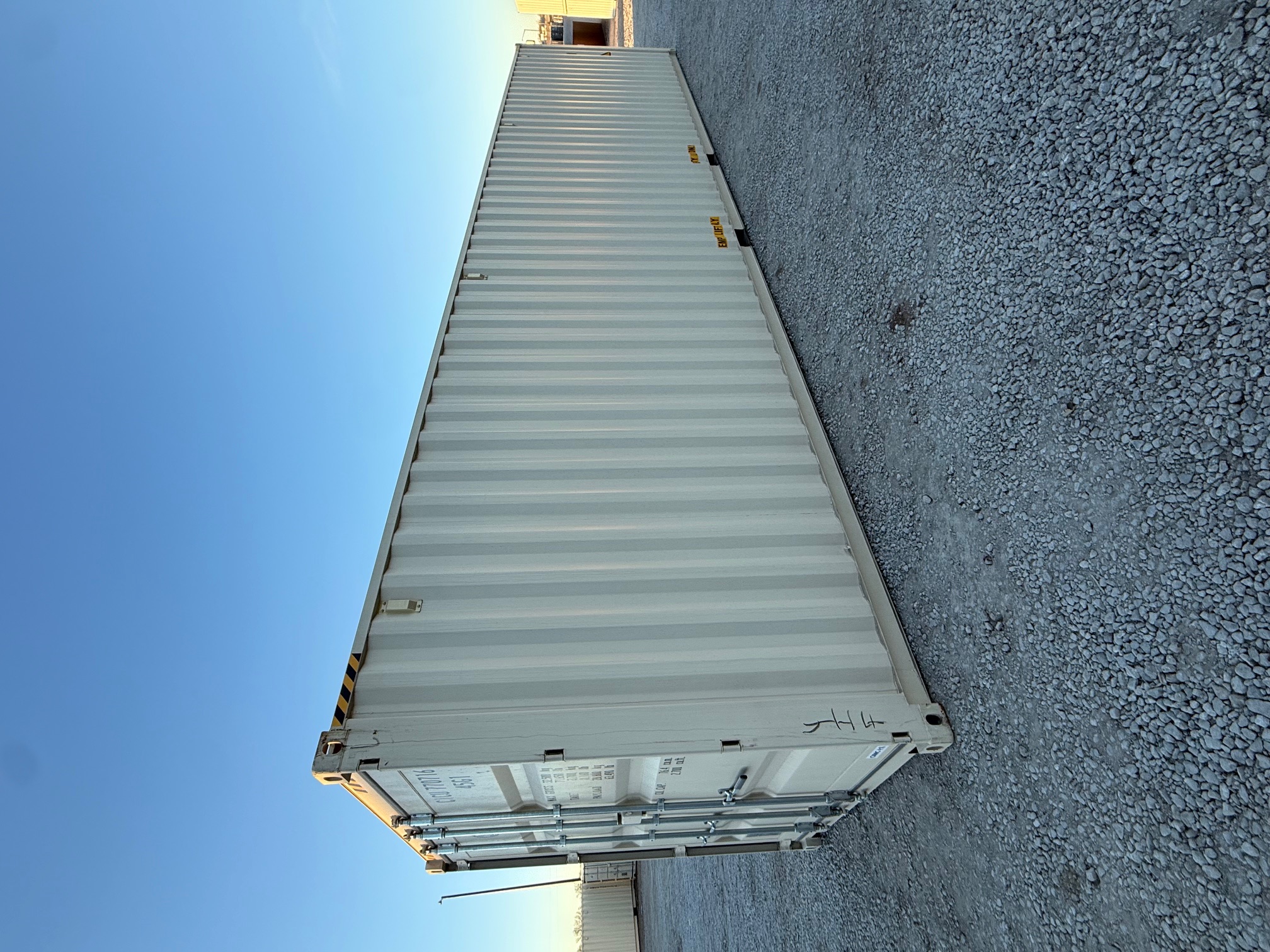 Front corner view of the product