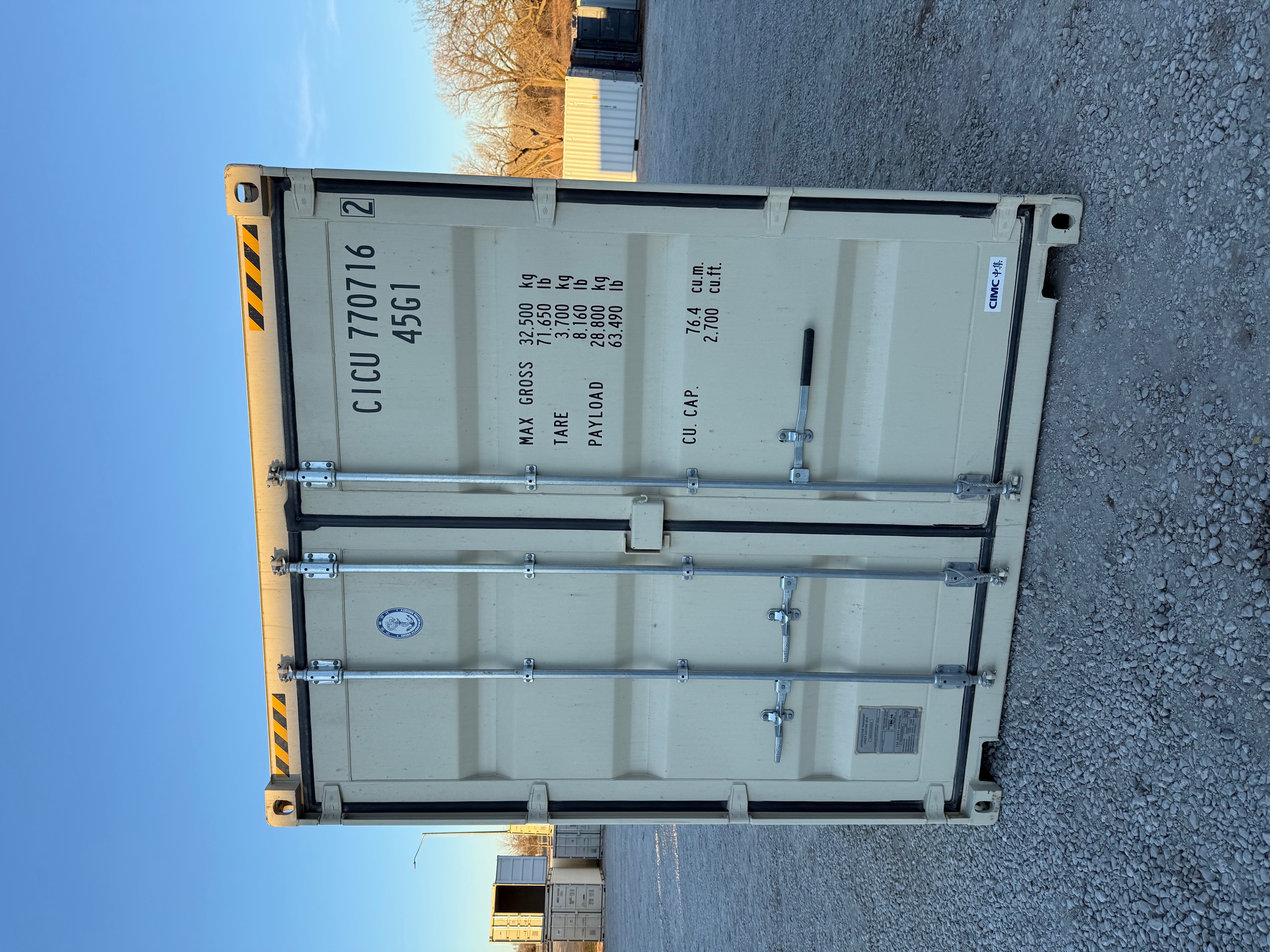 Front view of the product