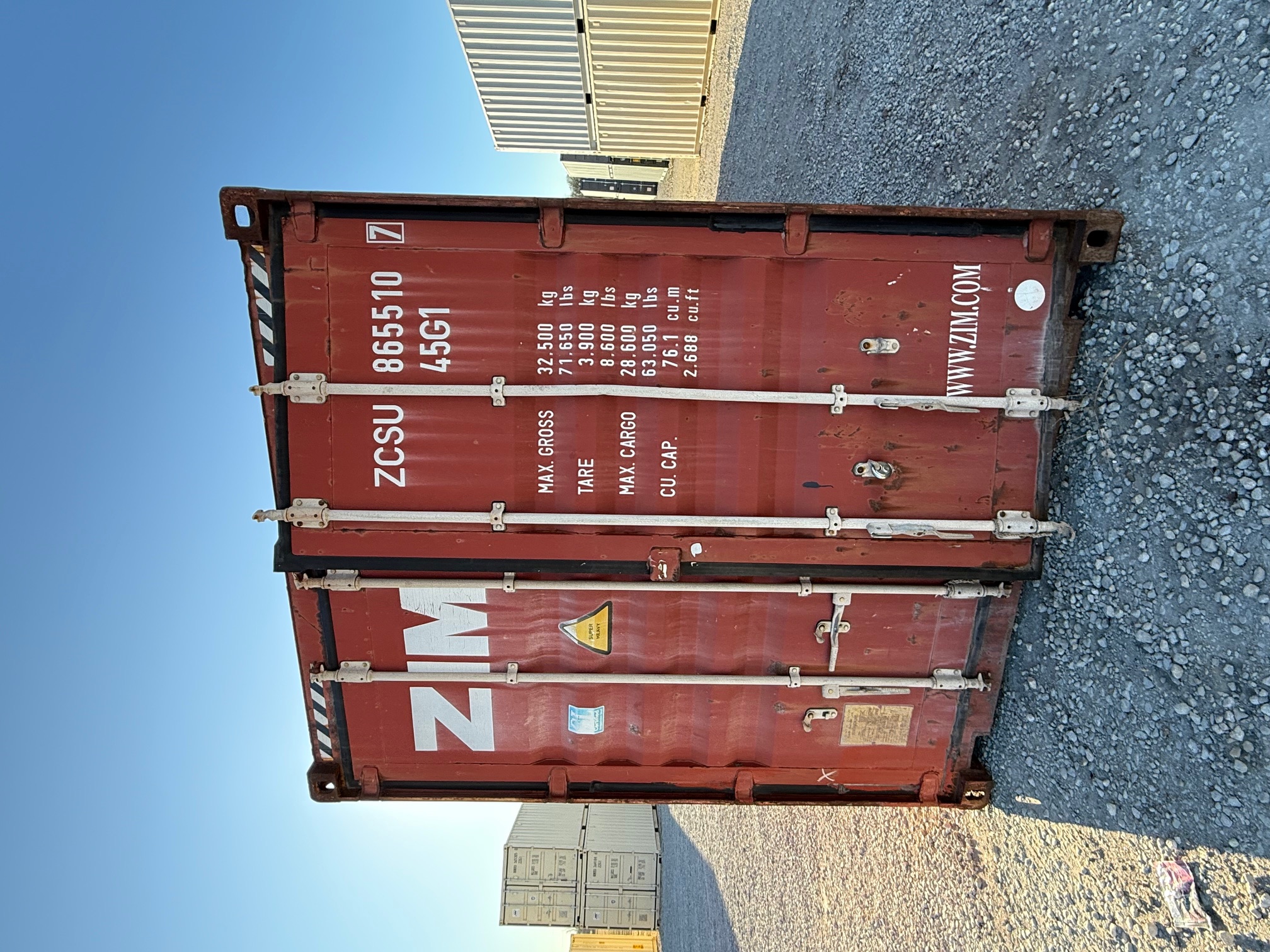 Front view of the product