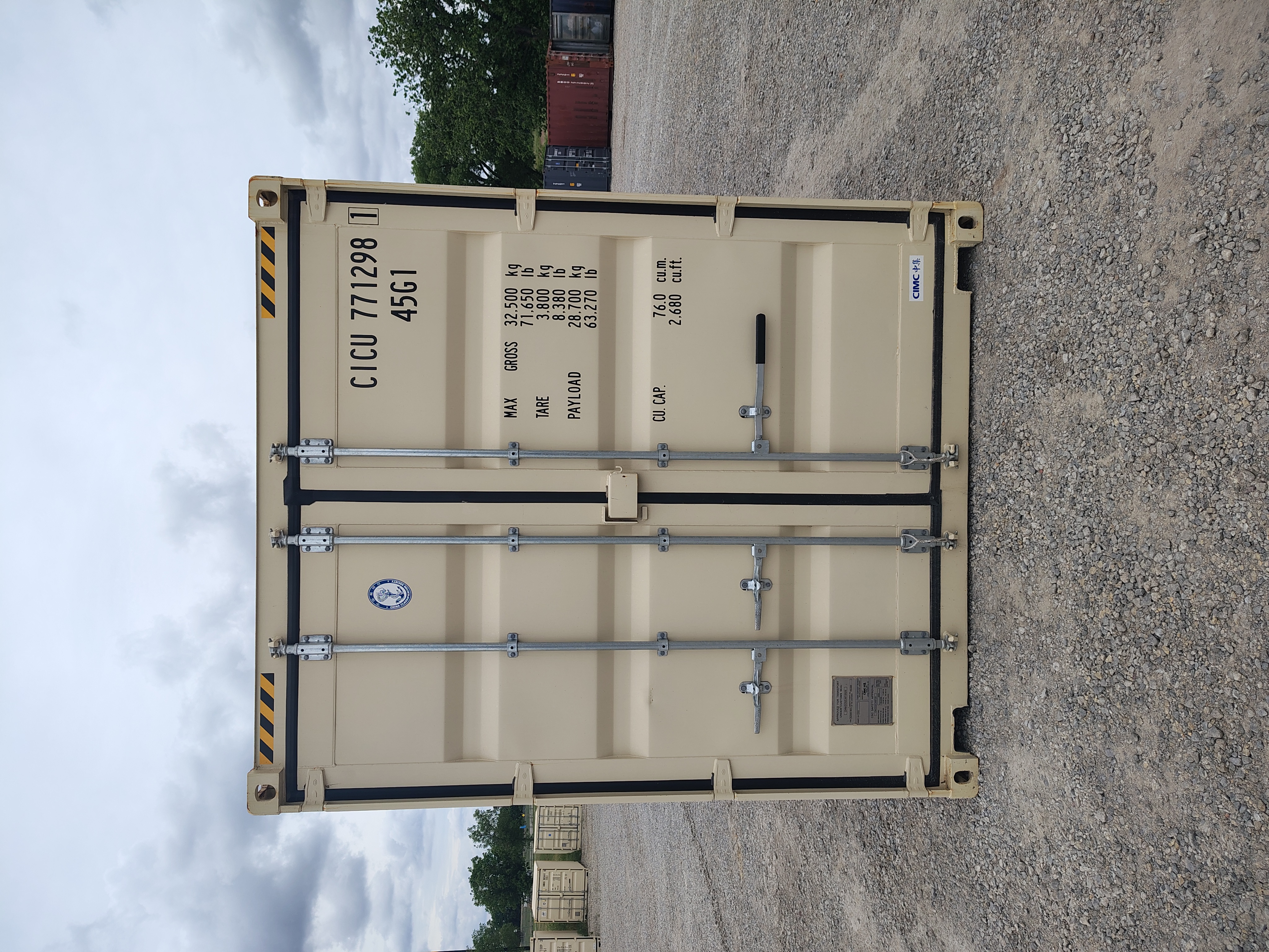 Front view of the product