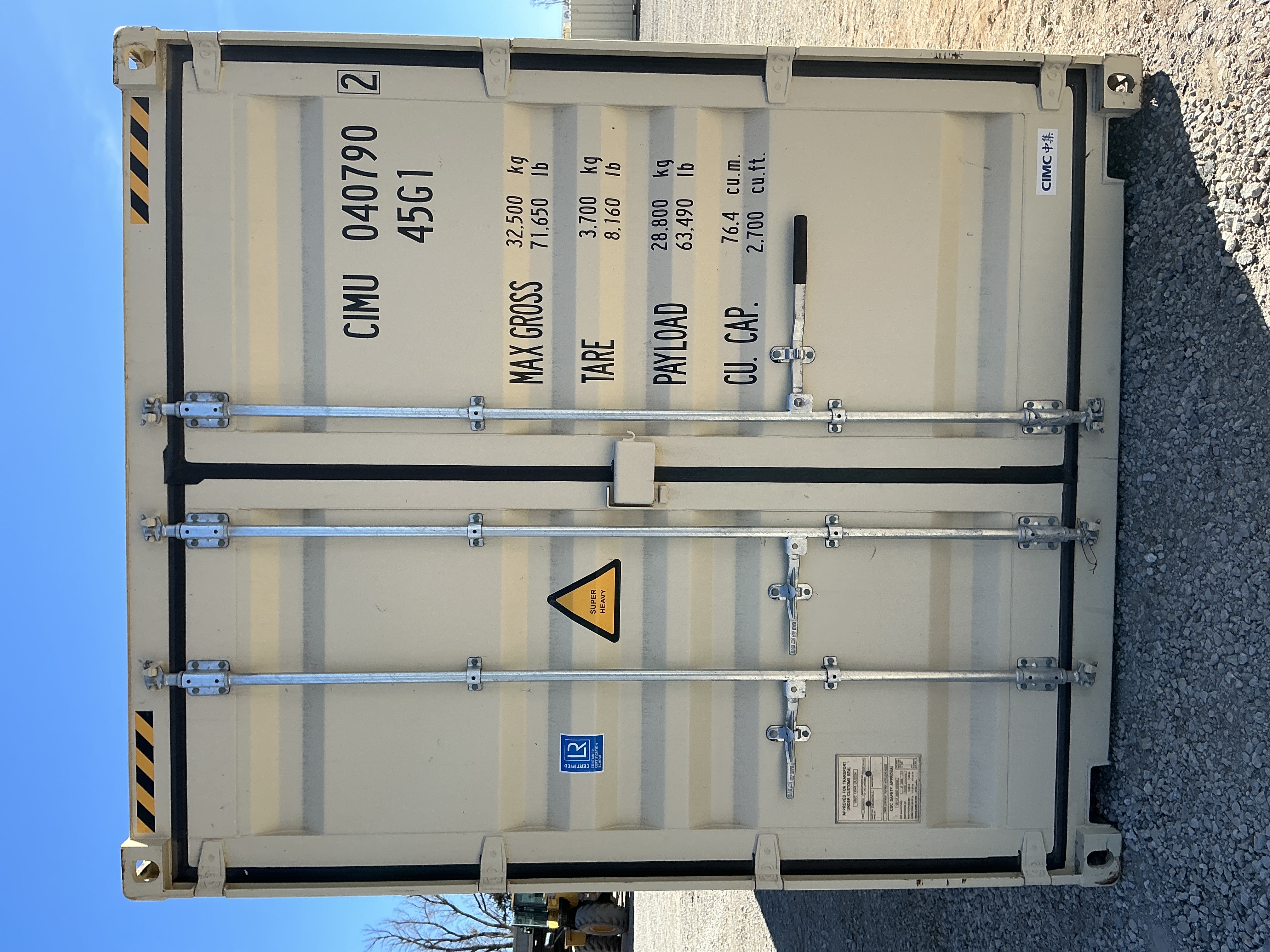 Front view of the product