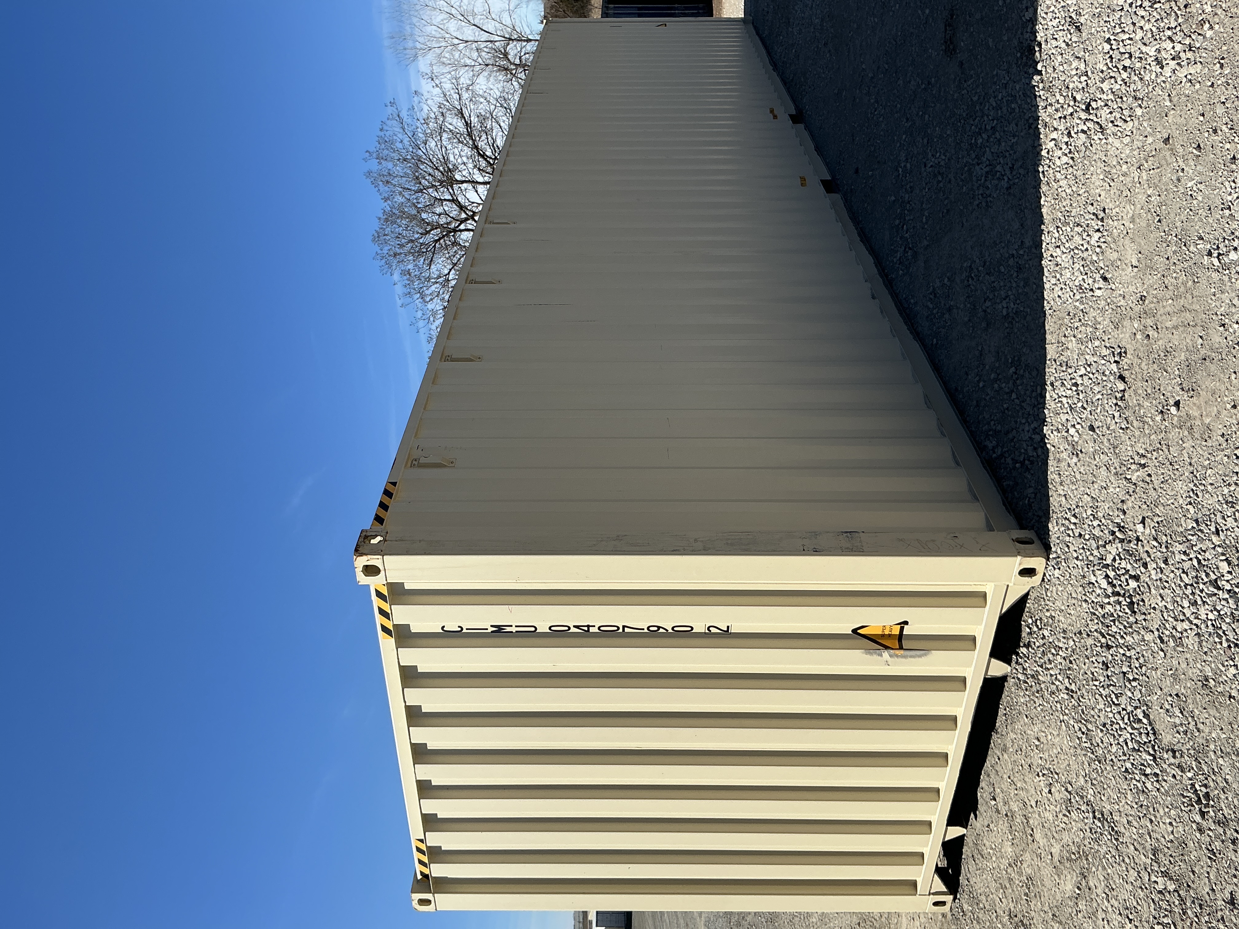 Rear corner view of the product