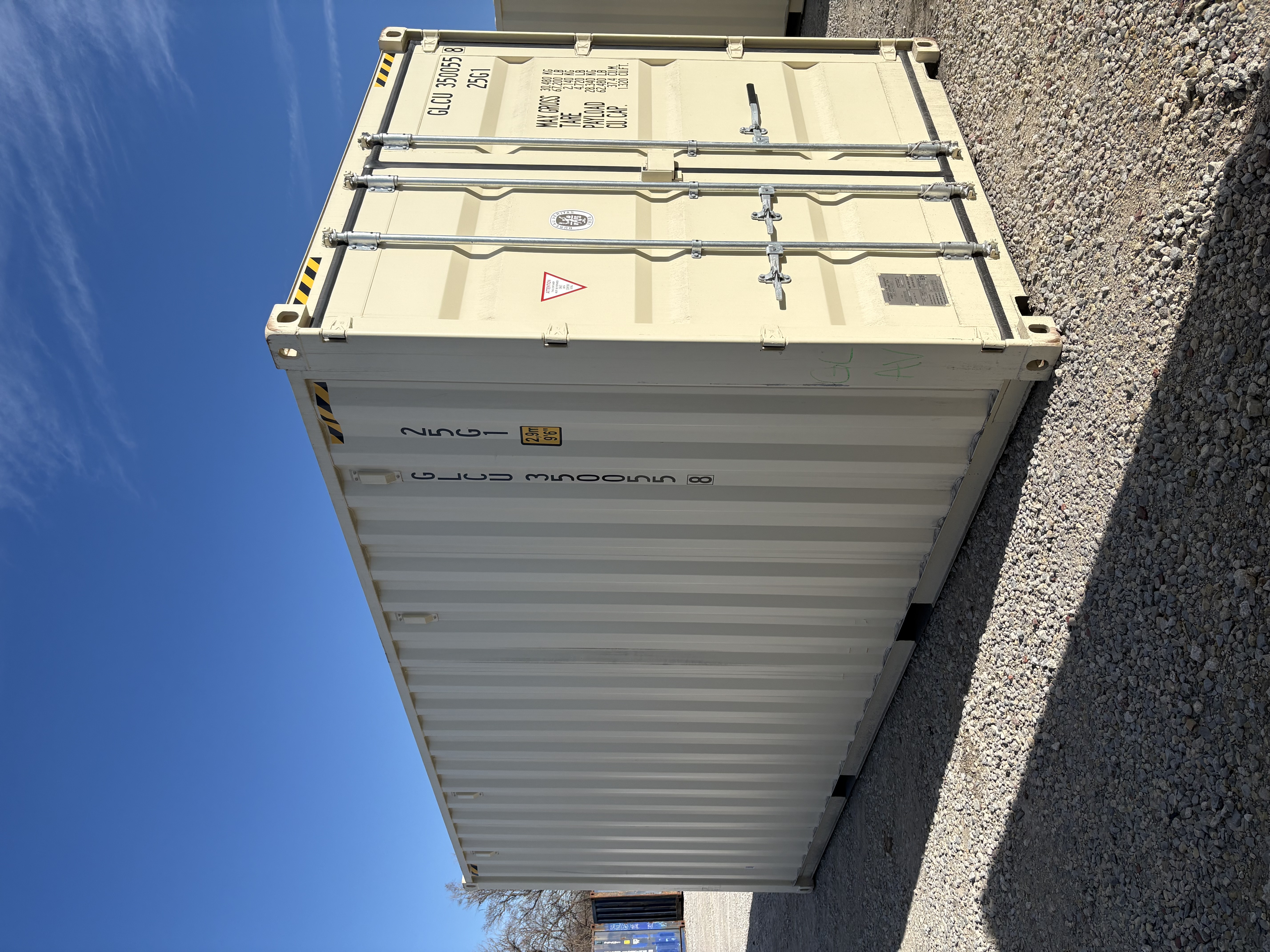 Front corner view of the product