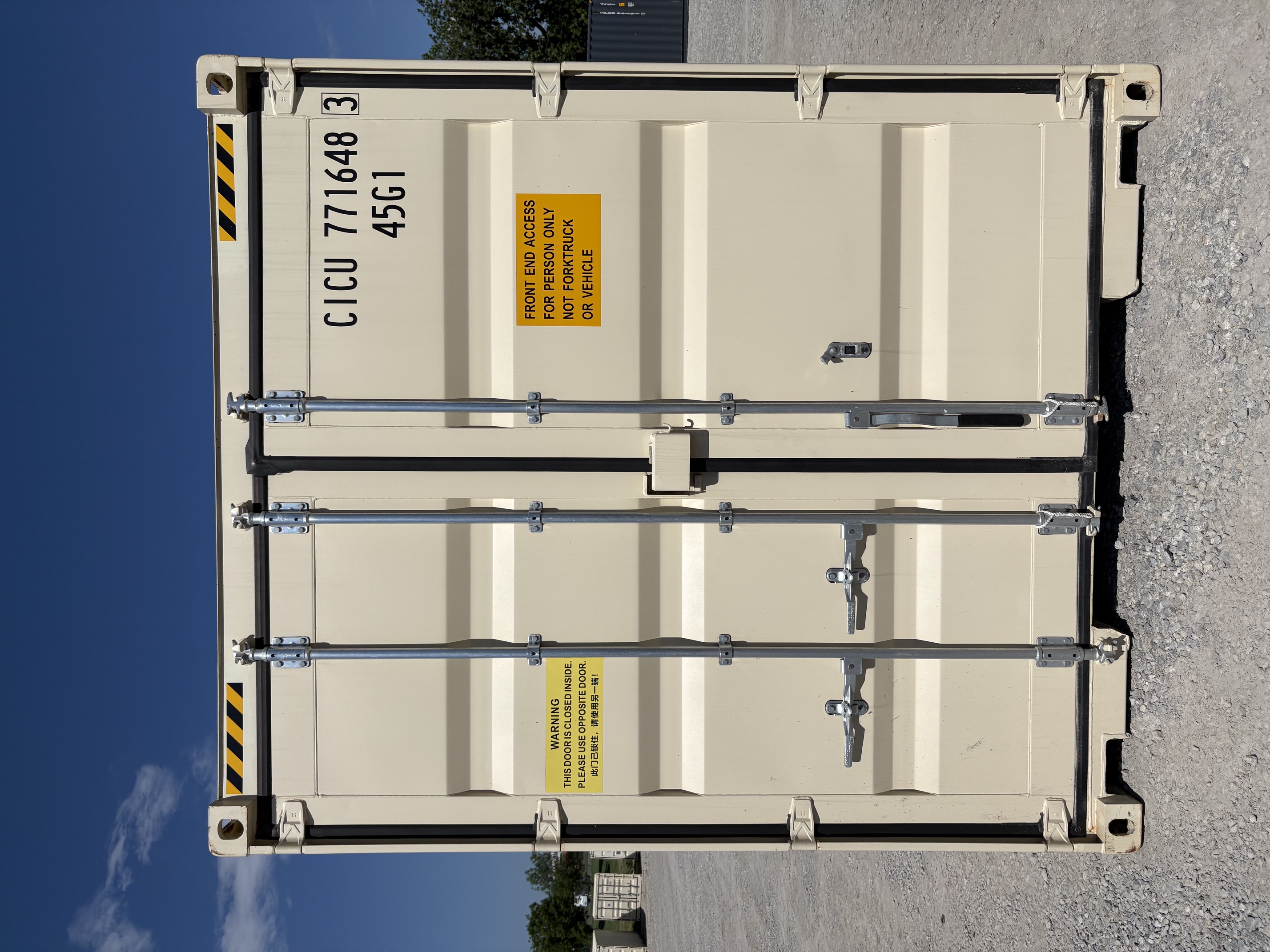 Front view of the product