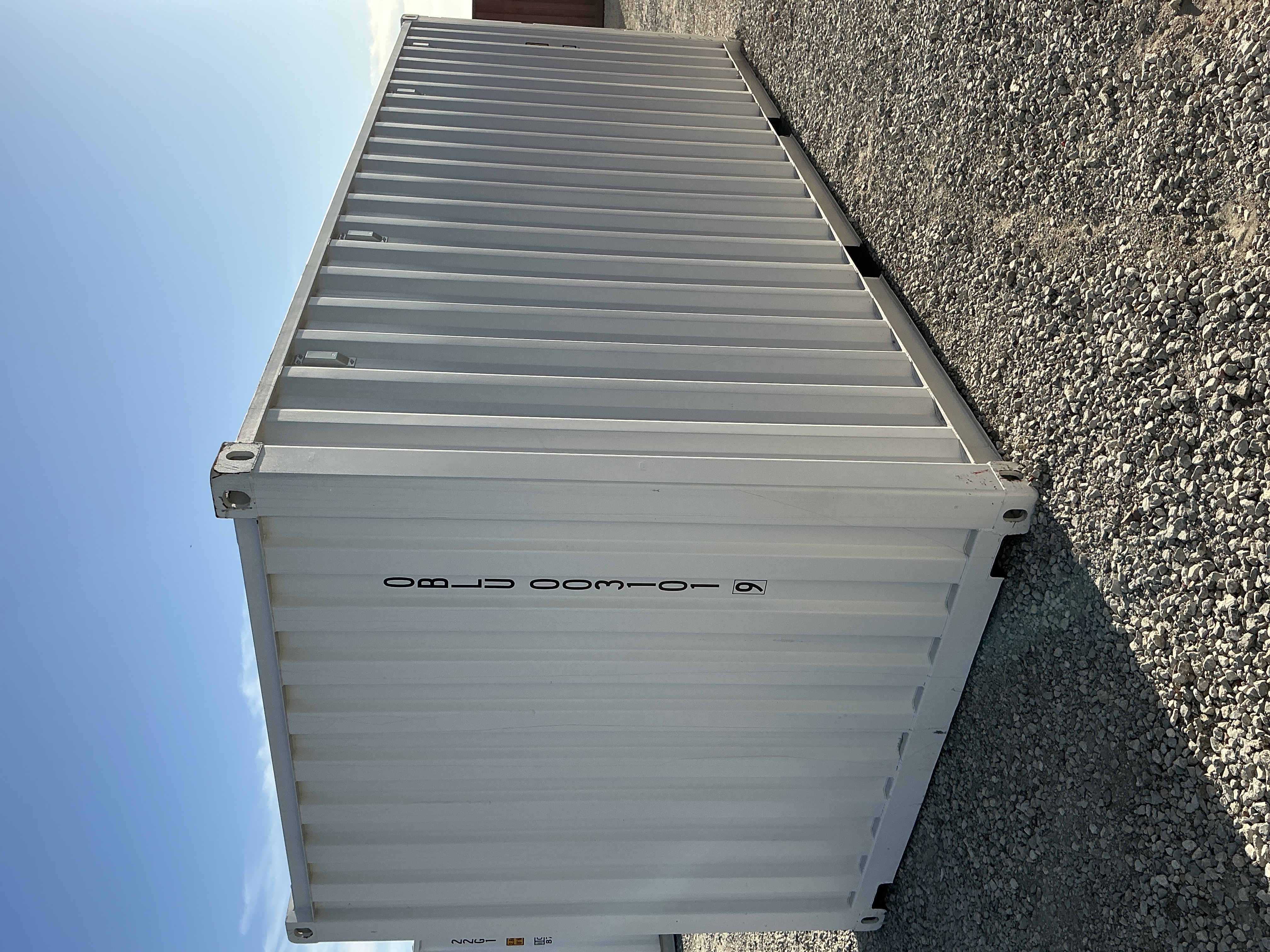 Rear corner view of the product