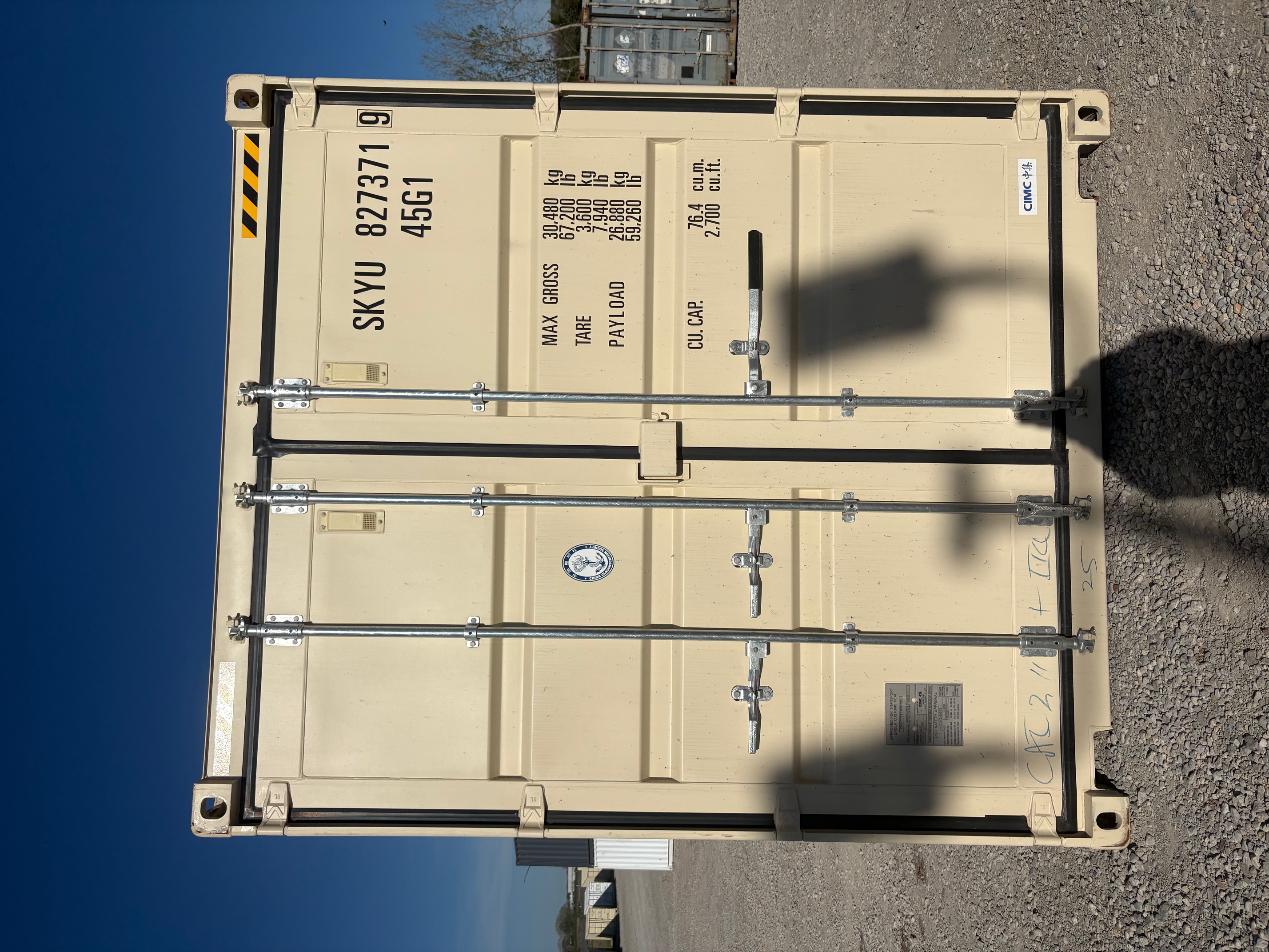 Front view of the product