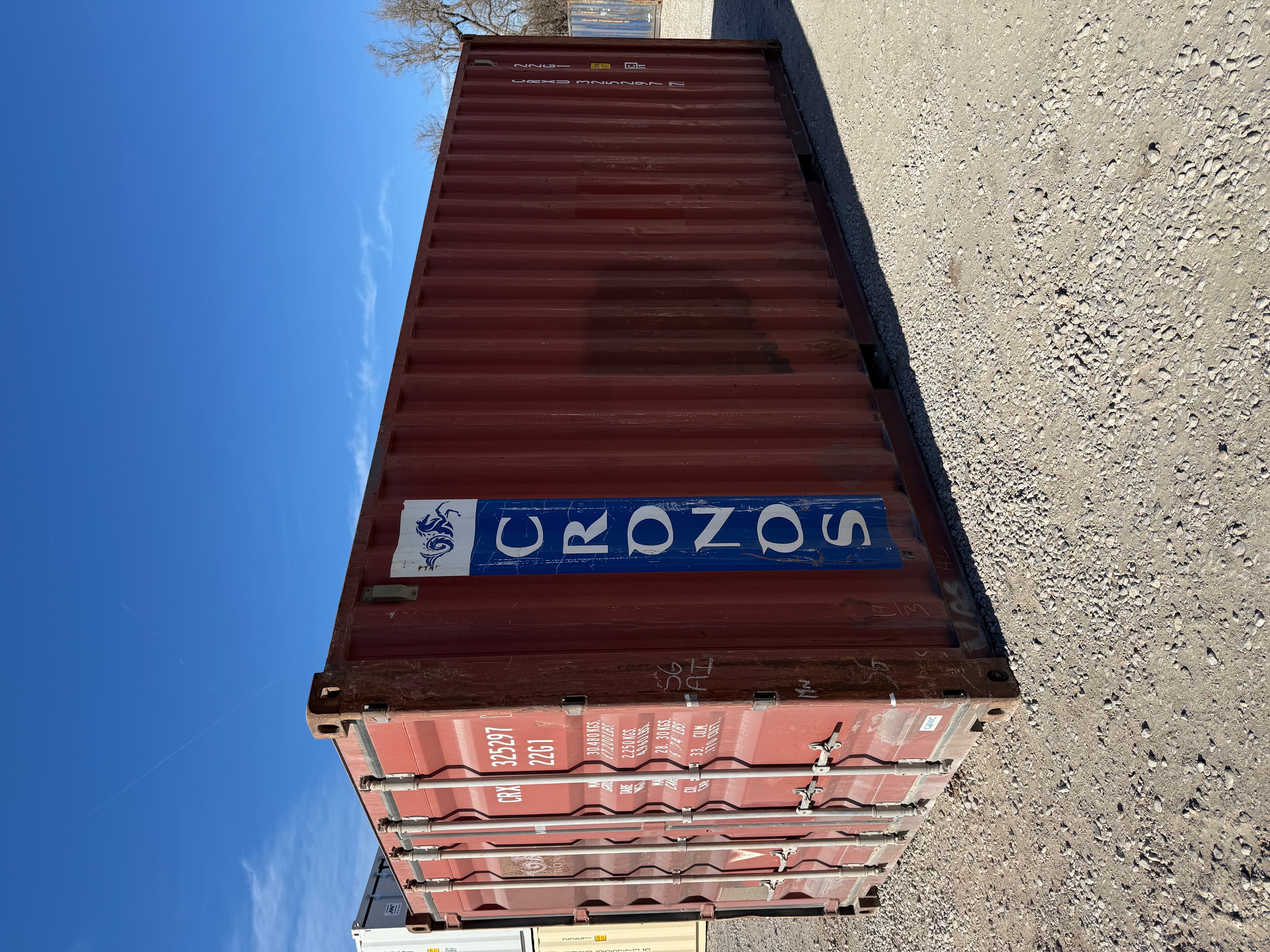 Front corner view of the product