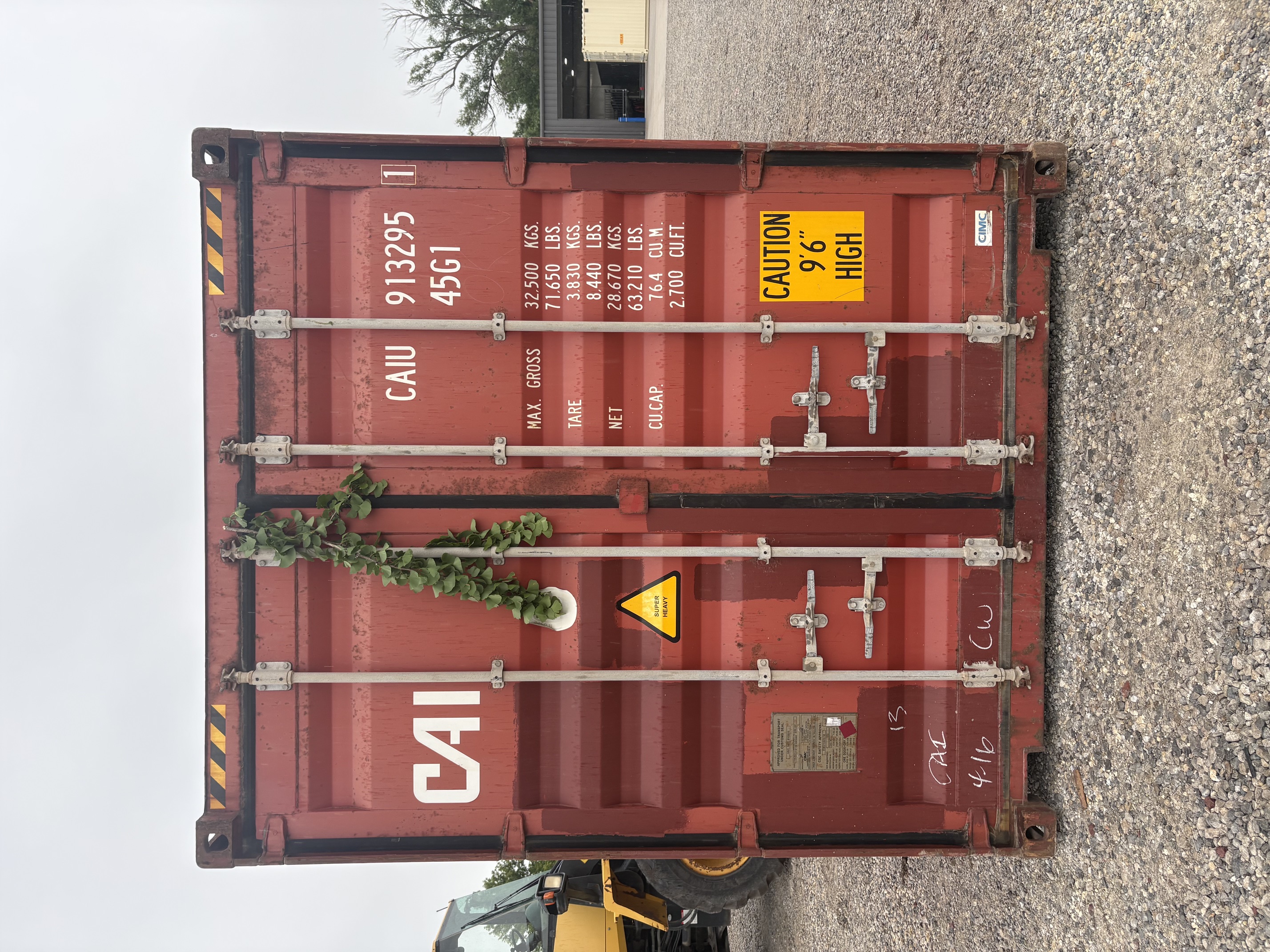 Front view of the product