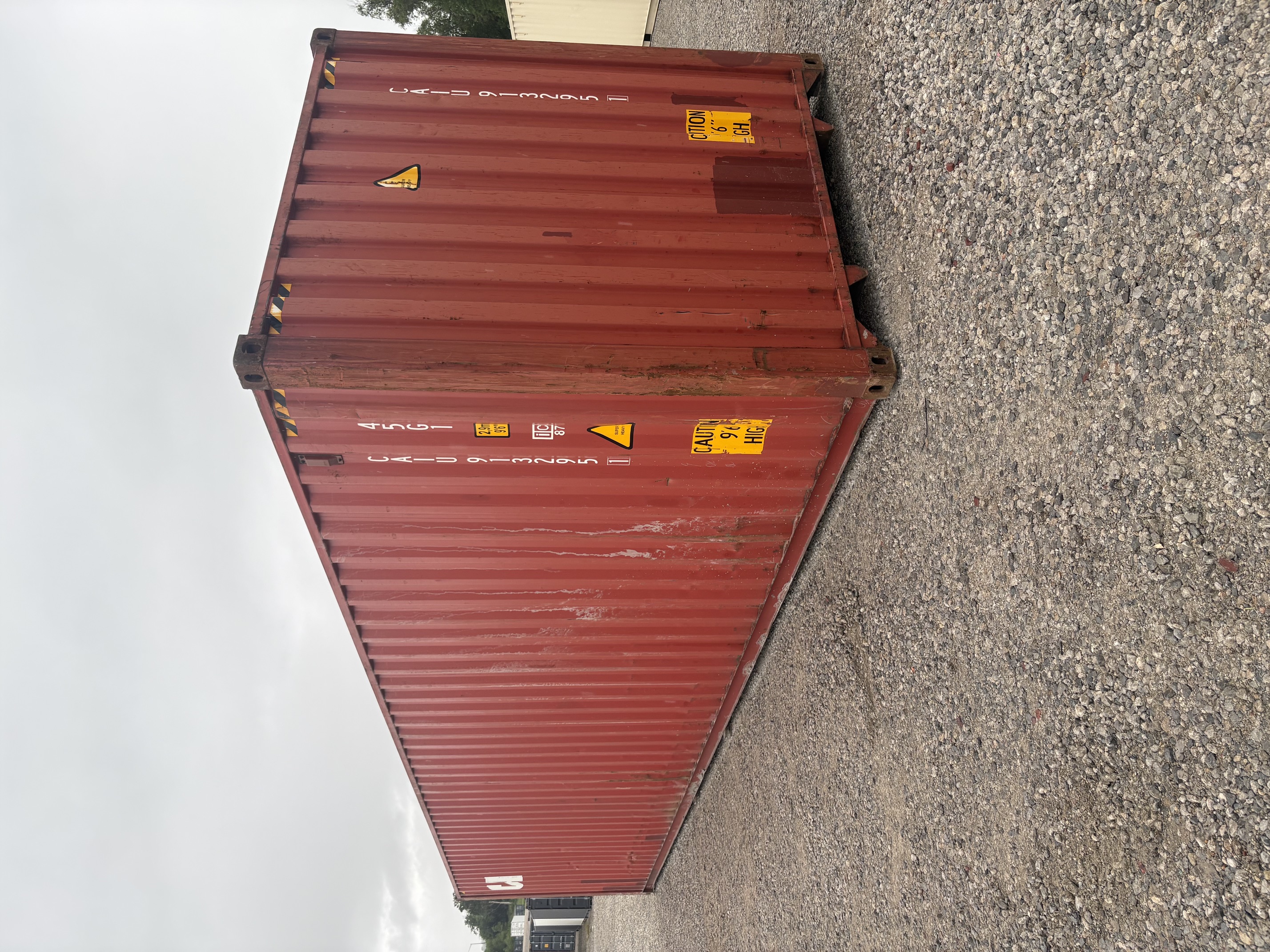 Rear corner view of the product