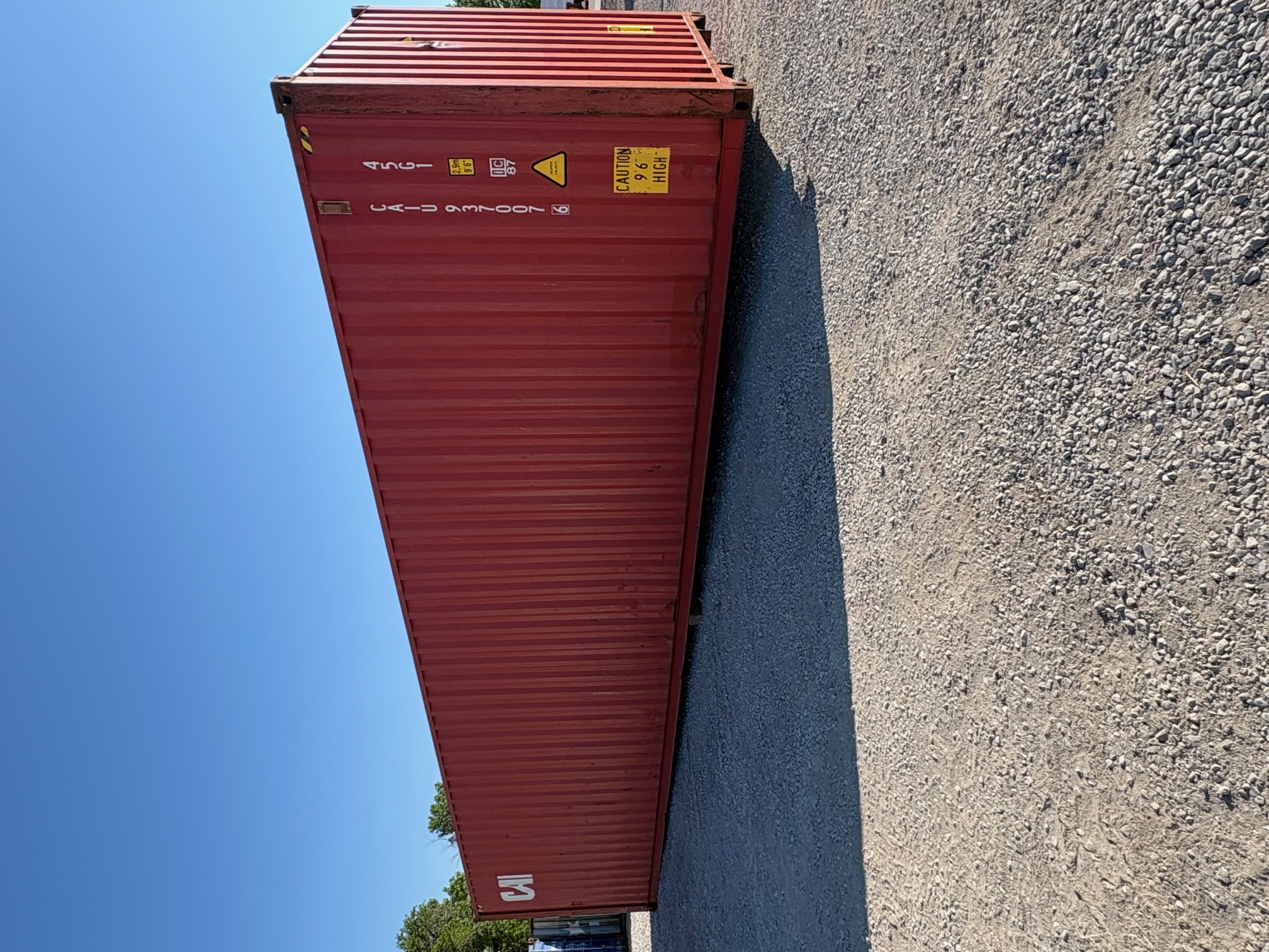 Rear corner view of the product