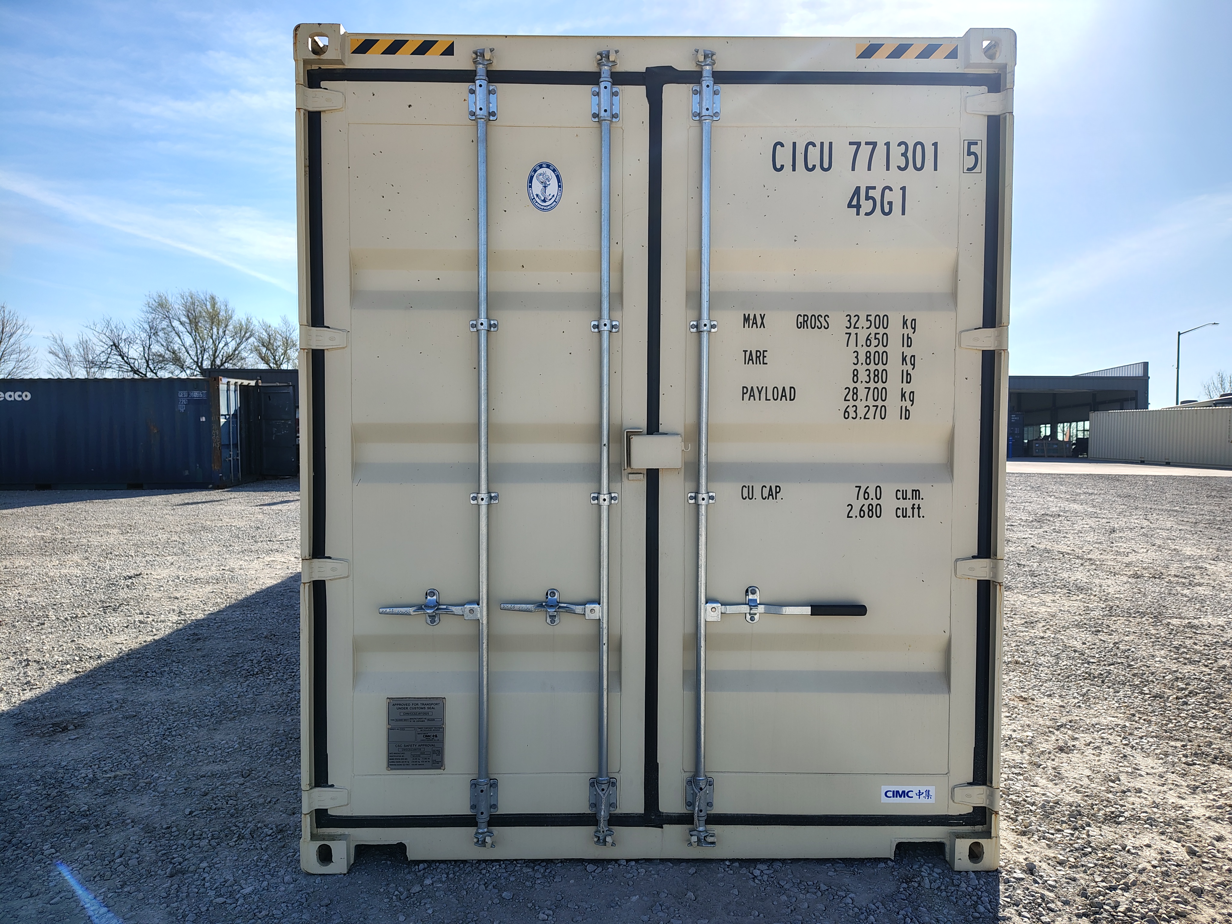 Front view of the product