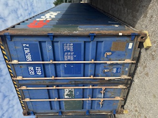 Front corner view of the product