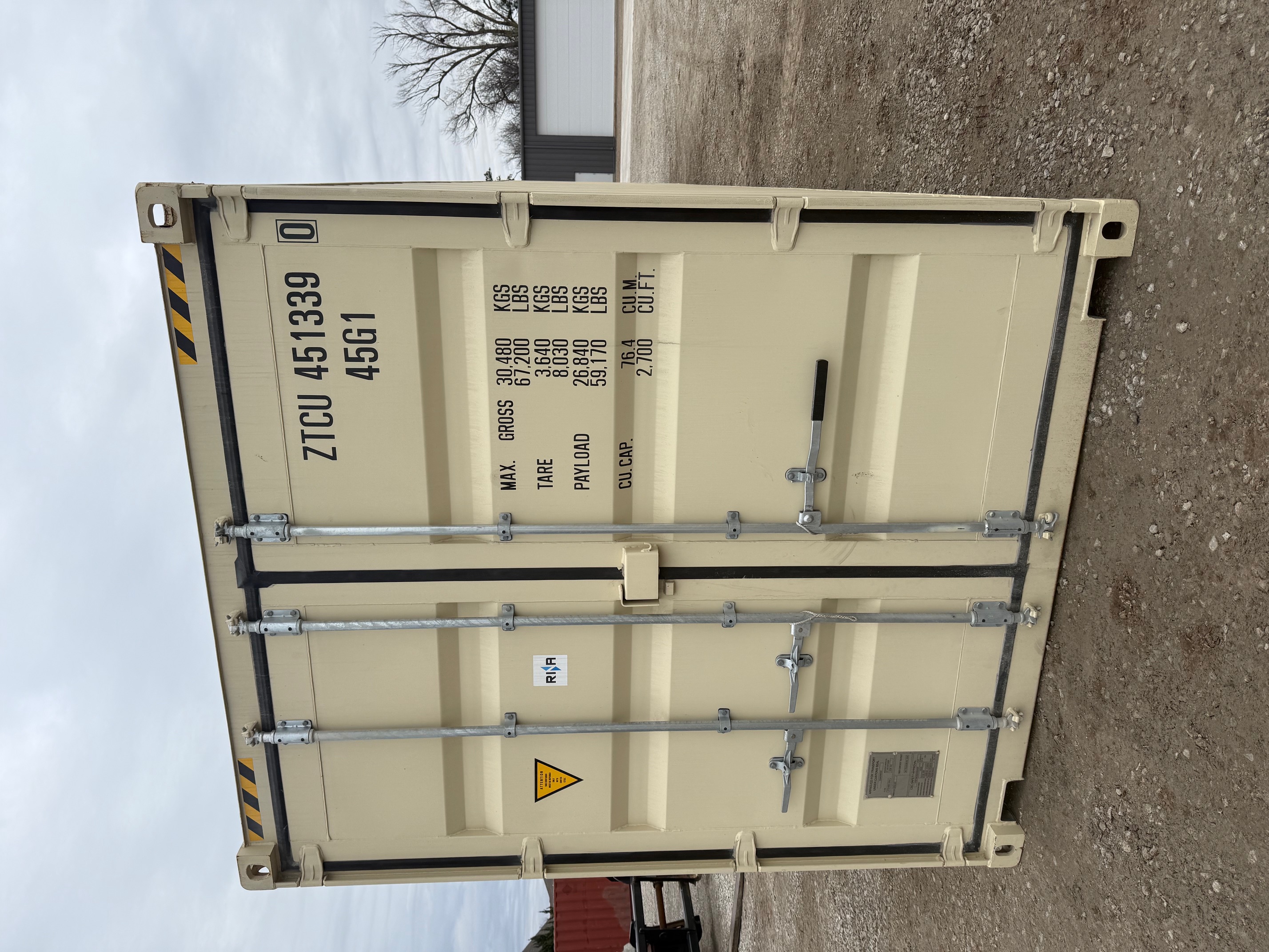 Front view of the product