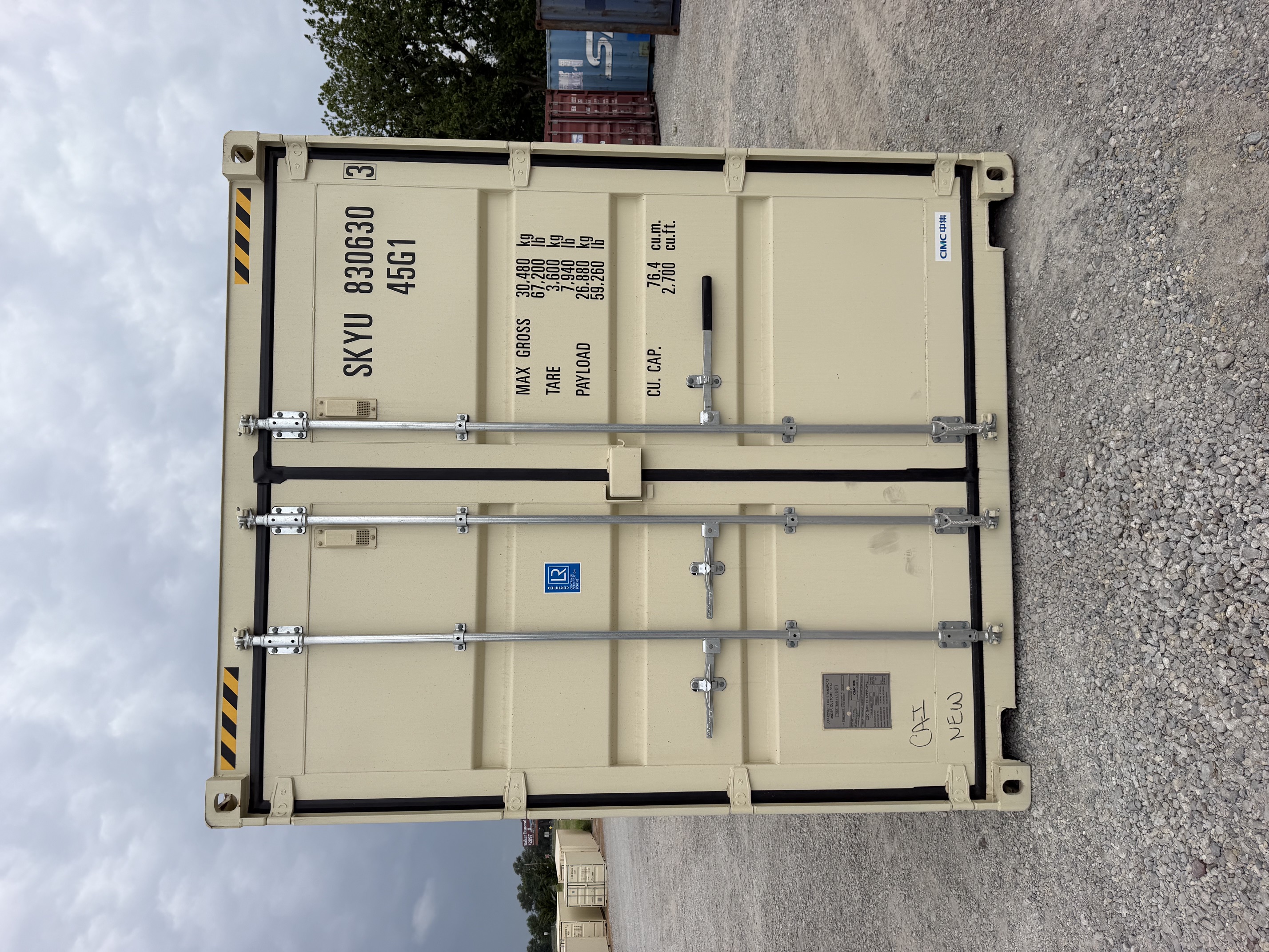 Front view of the product