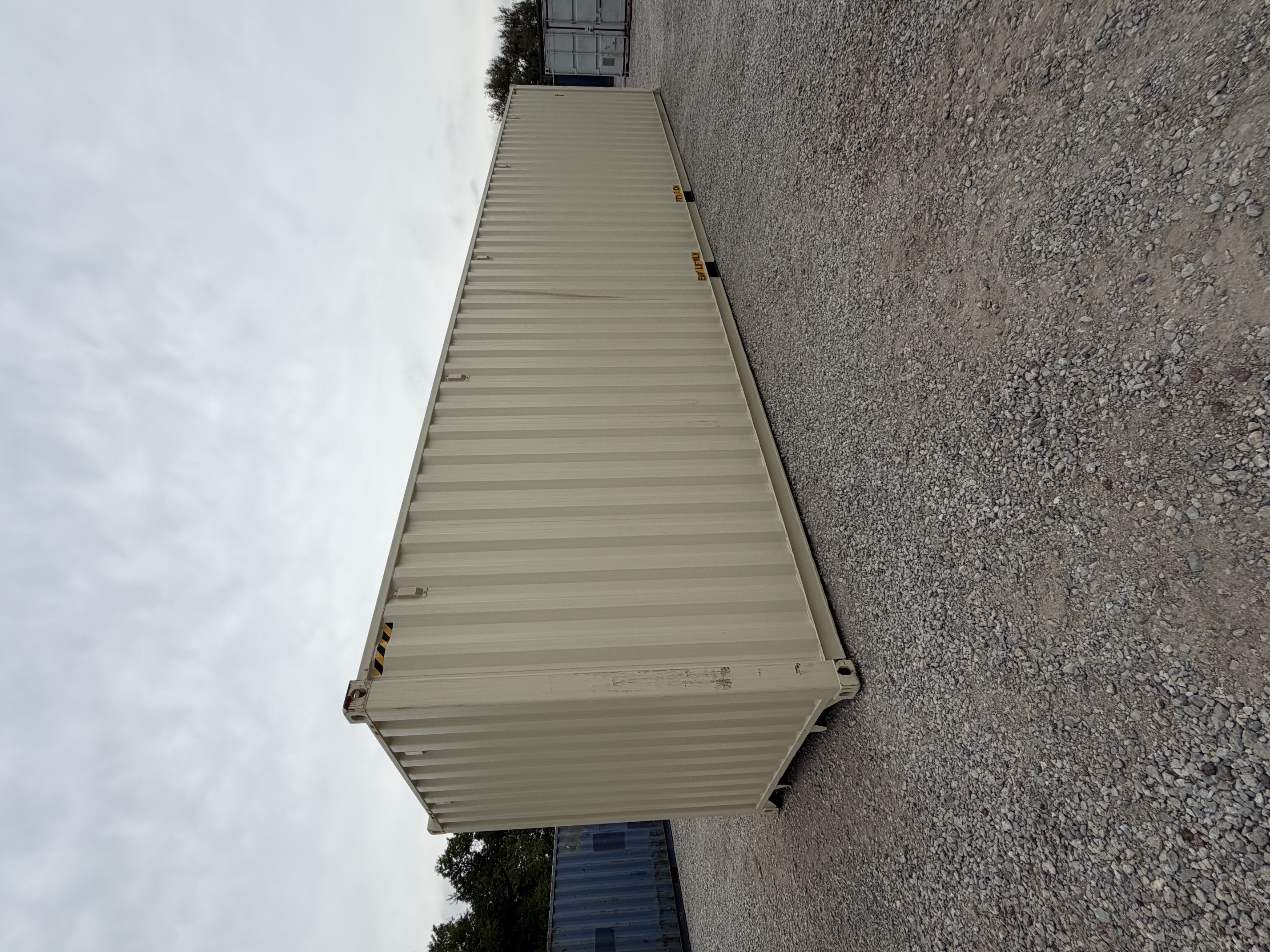 Rear corner view of the product