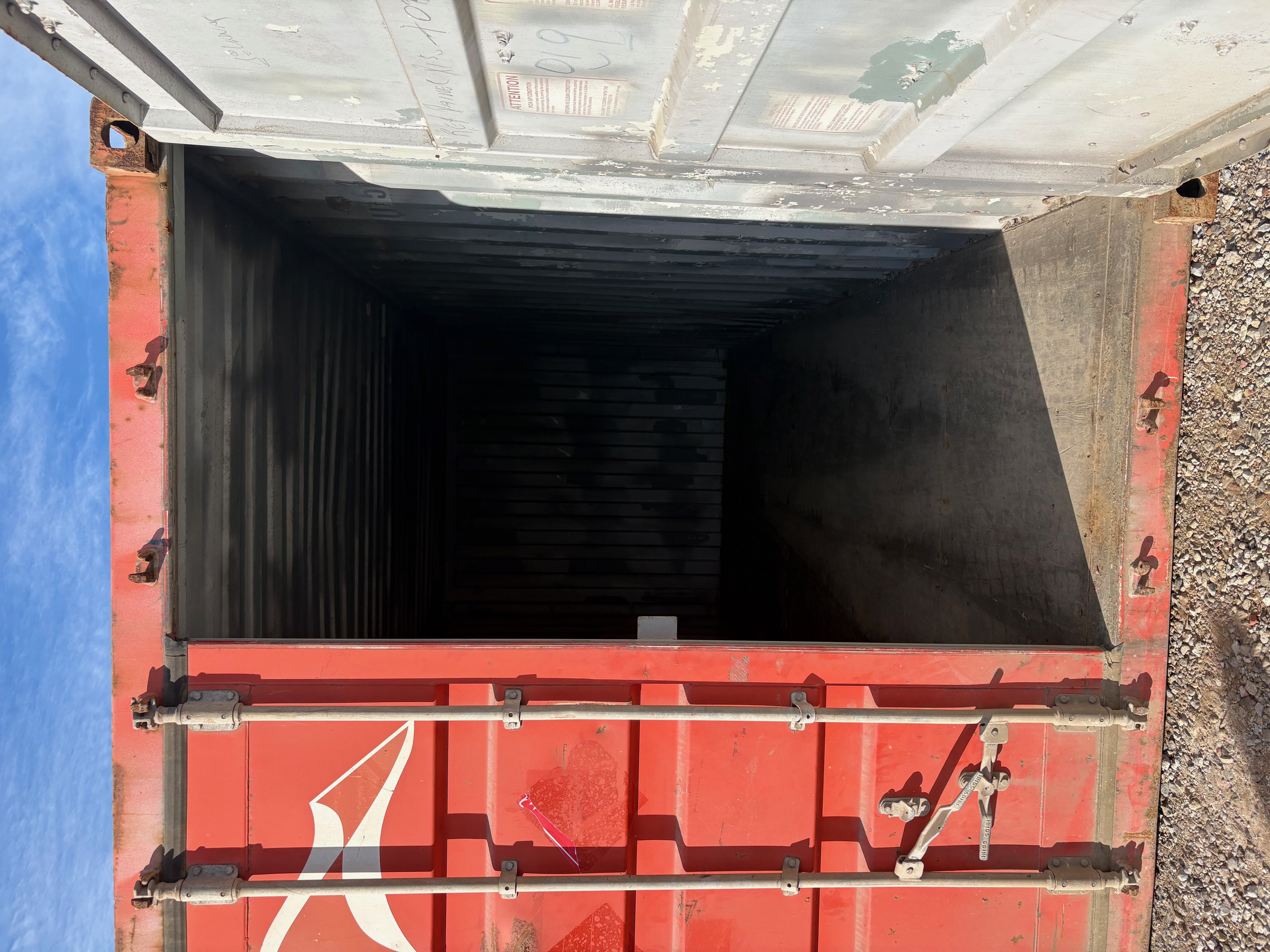 Interior view of the product