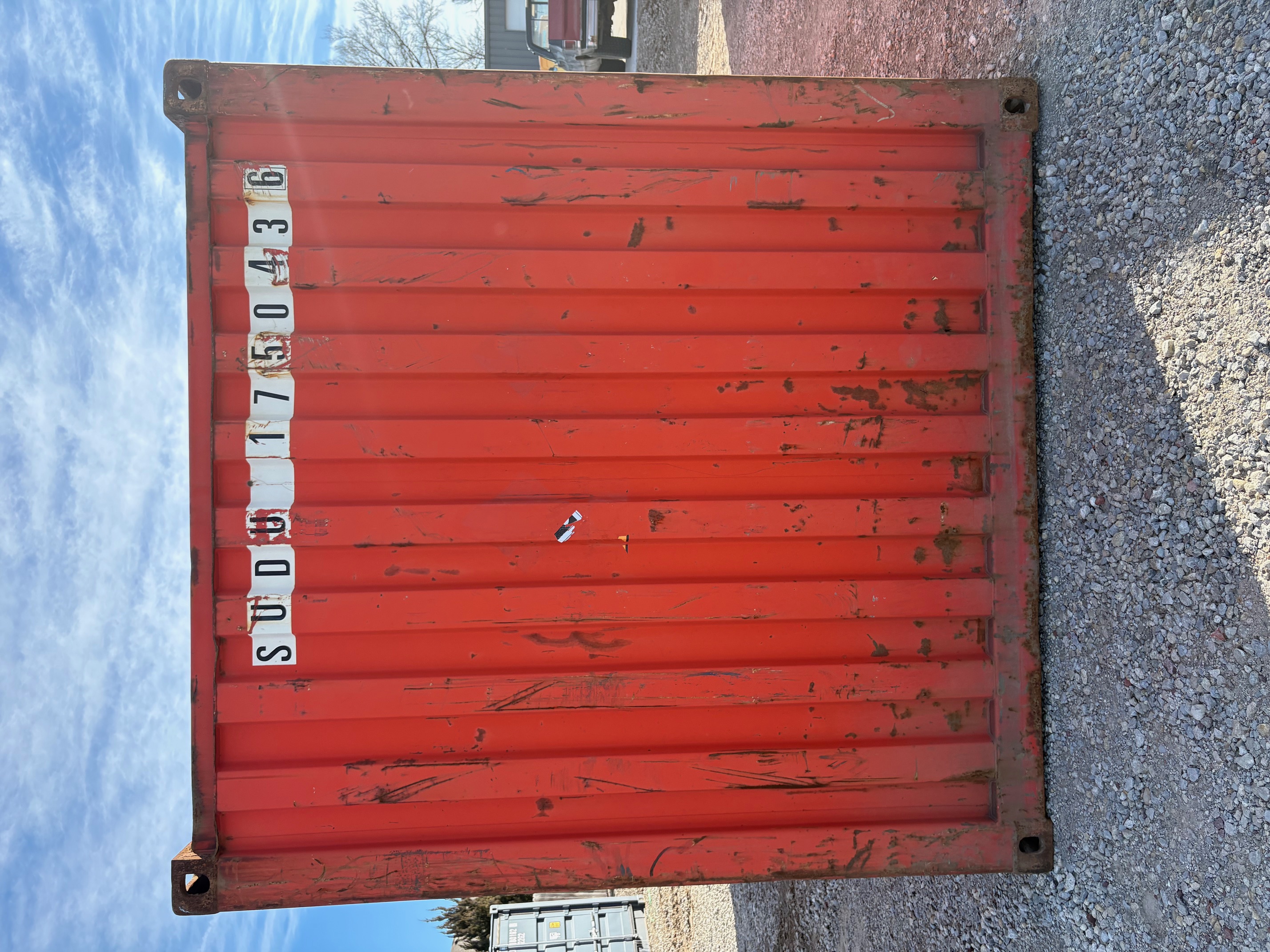 Rear corner view of the product