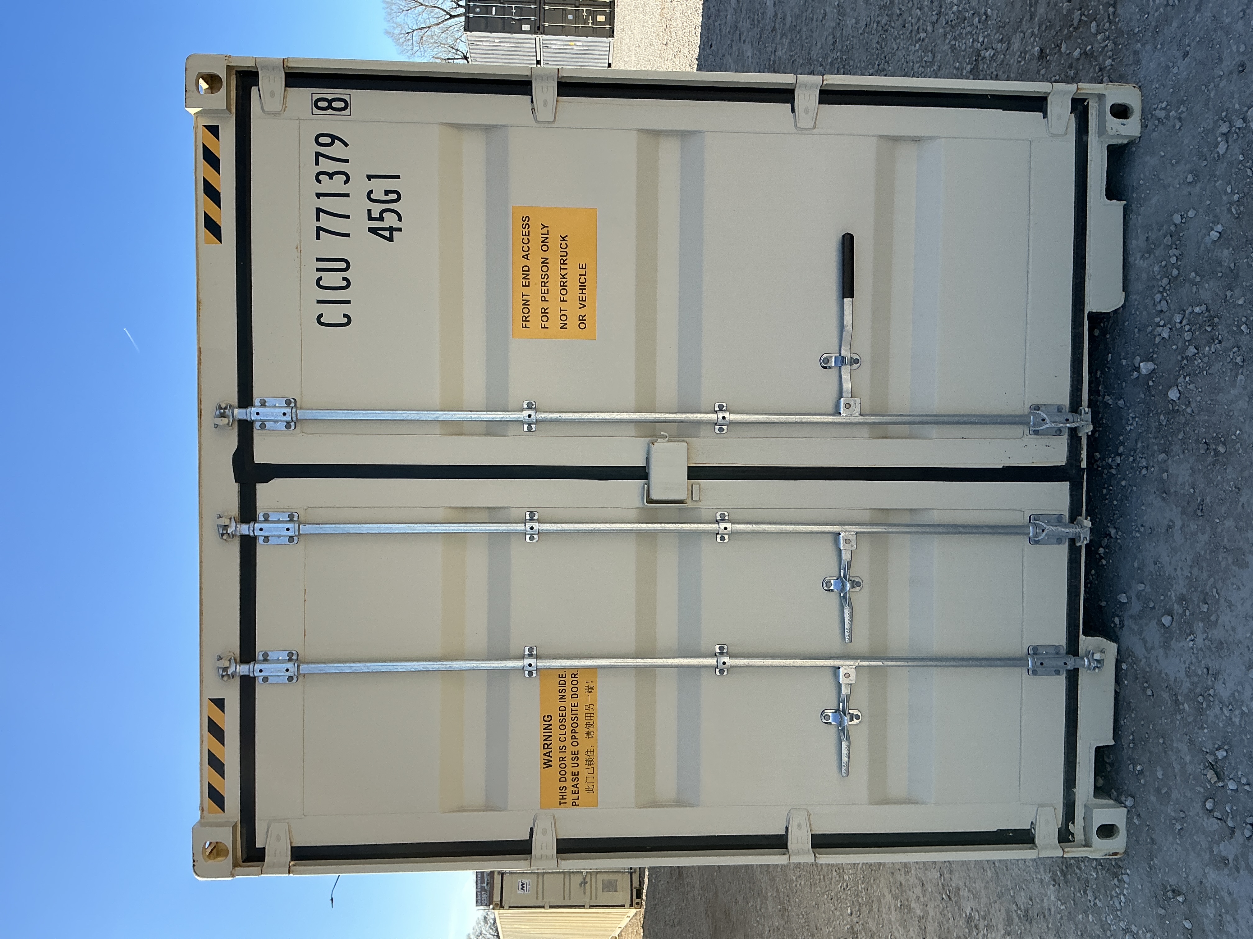 Front view of the product